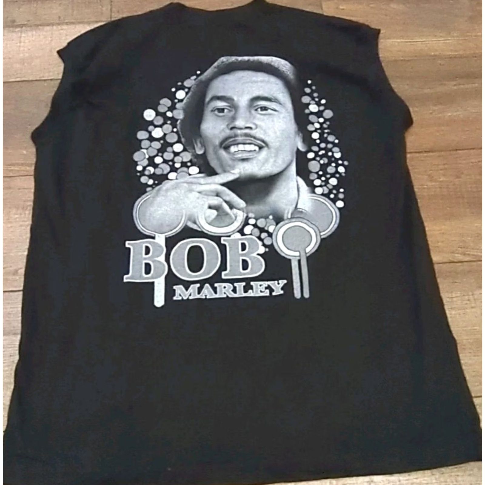 Vintage Vintage Two And Bob Marley Sleeveless Black Double Sided Shirt XL Mens Size US XL / EU 56 / 4 - 3 Thumbnail