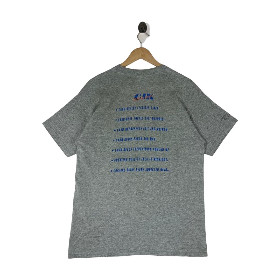 Other Vintage CIK Cash Is King "Street Edition" Gray Graphic Tee Size US L / EU 52-54 / 3 - 4 Thumbnail