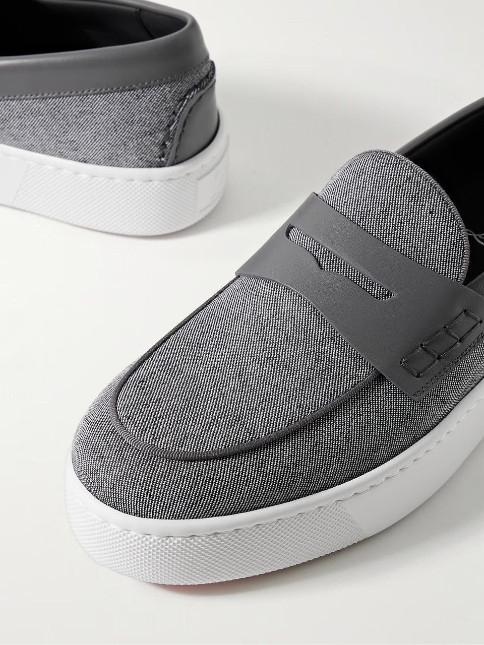 Christian Louboutin o1w1db10725 Loafers in Grey Size US 11 / EU 44 - 4 Thumbnail