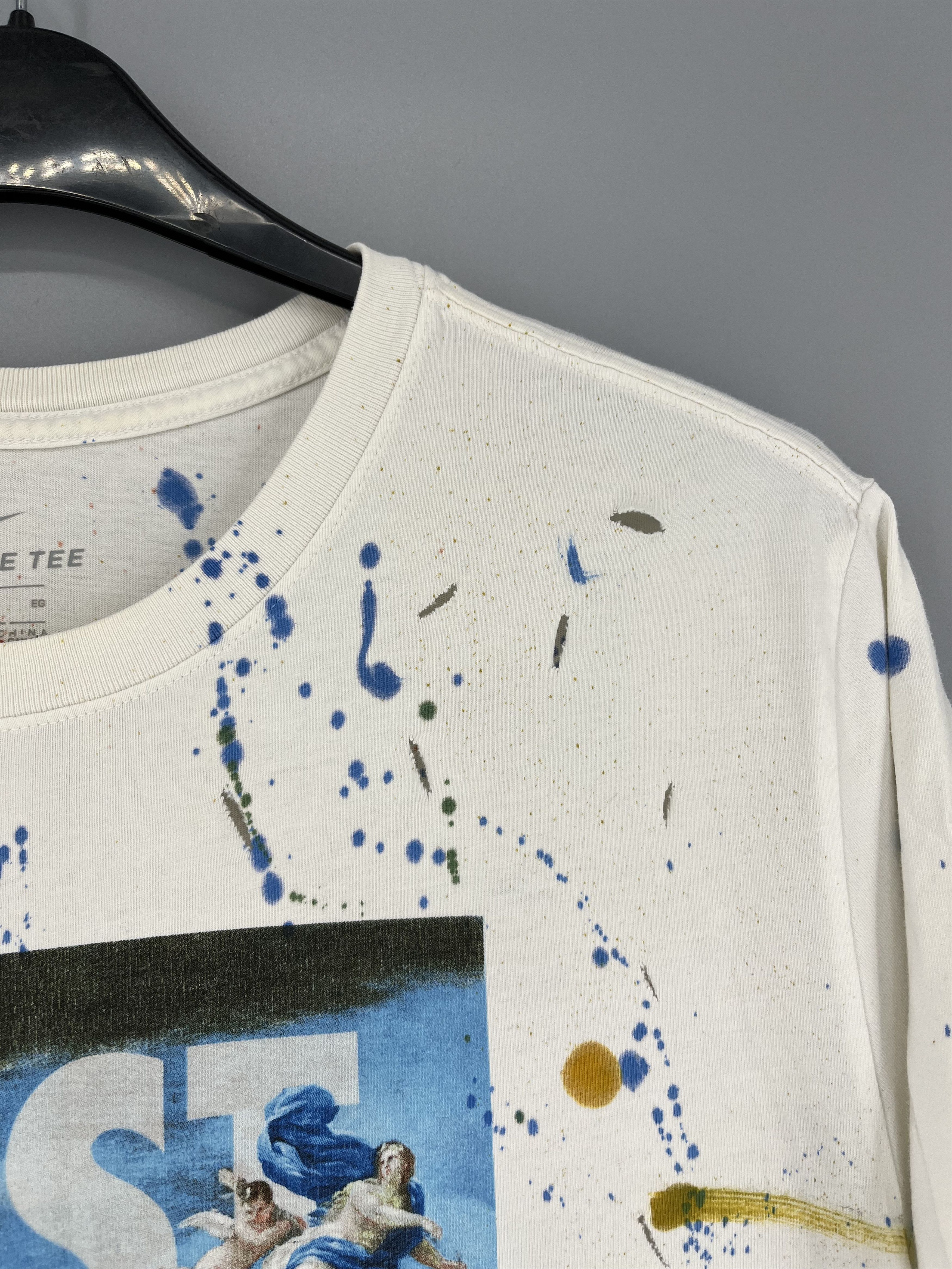 Nike Vintage Y2K Nike just do it T-Shirt custom Size US XL / EU 56 / 4 - 7 Thumbnail