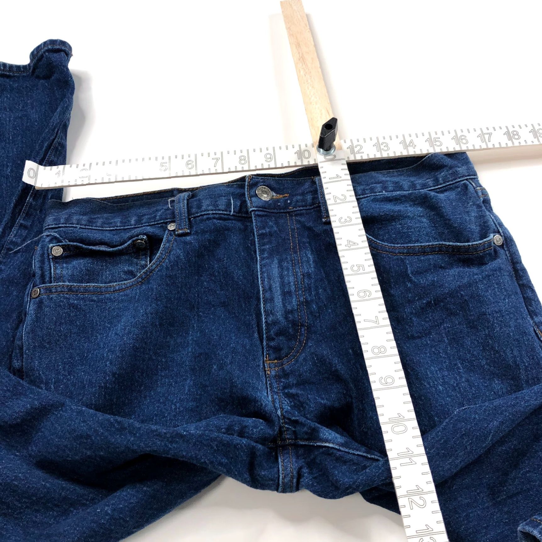 Brooks Brothers Brooks Brothers Denim Jeans Straight Fit 34x30 Mid Rise Blue 5-Pocket Stretch Regular Men Jeans Size US 34 / EU 50 - 6 Thumbnail