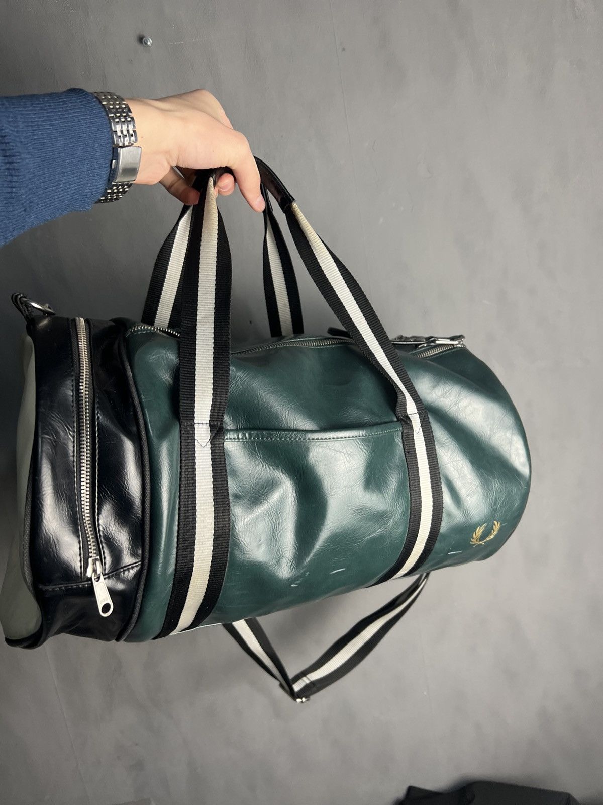 Fred Perry Fred Perry Shoulder Bag Leather Size ONE SIZE - 7 Thumbnail