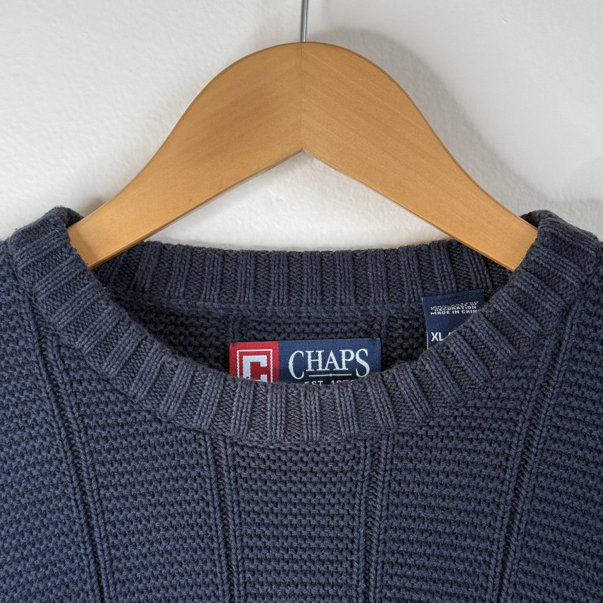 Chaps × Vintage Vintage Y2K Chaps Est. 1978 Knit Sweater Size XL Size US XL / EU 56 / 4 - 2 Thumbnail