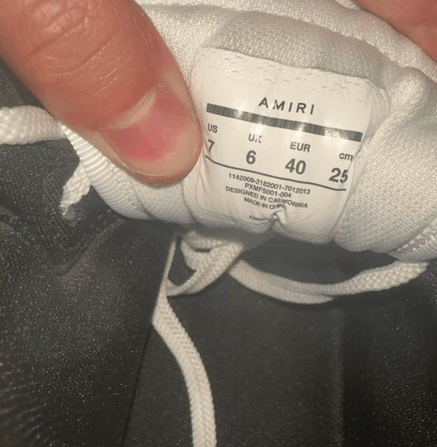 Amiri Amiri Hi-Top Sneakers Size US 7 / EU 40 - 8 Thumbnail
