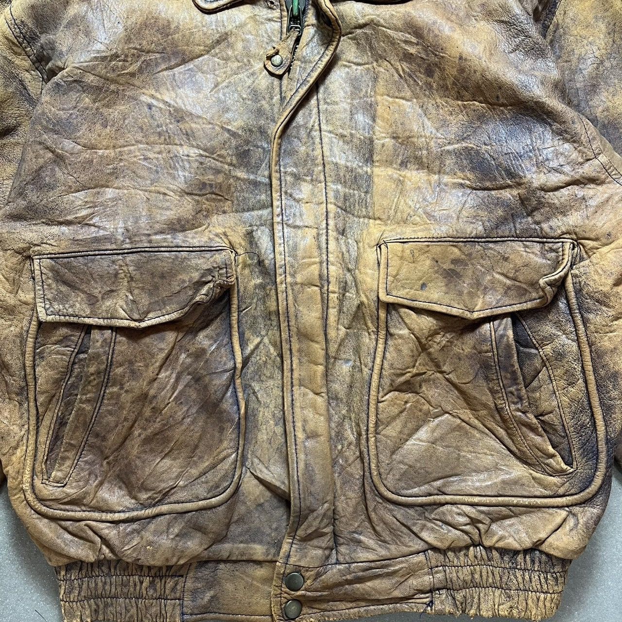 Leather B Spare Leather Jacket Size US L / EU 52-54 / 3 - 4 Thumbnail