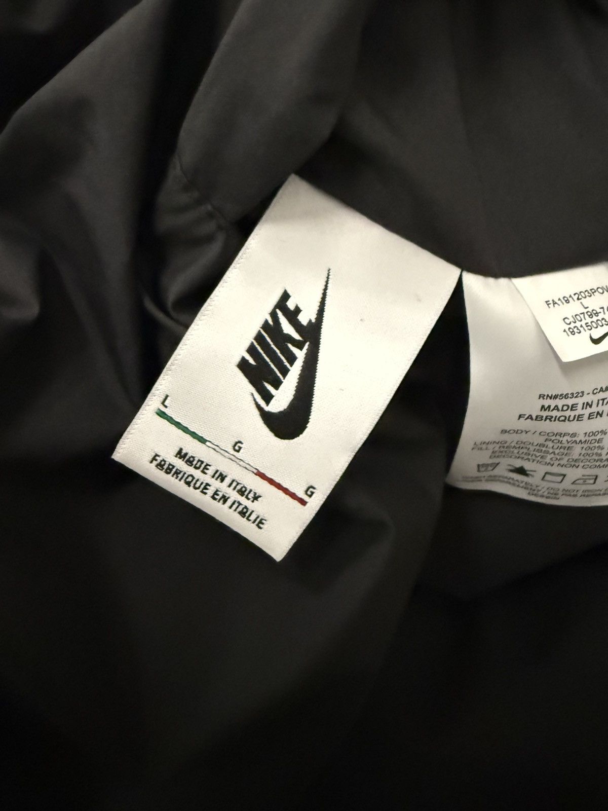 Nike Nike Made In Italy Bomber Jacket Size US L / EU 52-54 / 3 - 7 Thumbnail