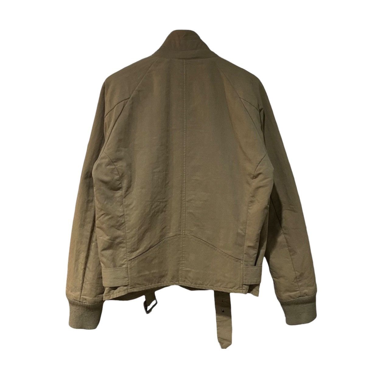 Japanese Brand Private Brand AG High Neck Sherpa Lined Bomber Jacket Khaki Size US L / EU 52-54 / 3 - 2 Thumbnail
