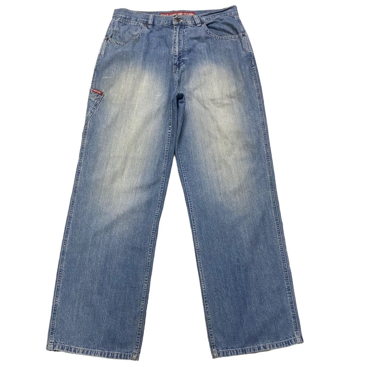 Ecko Unltd. Vintage Ecko Unltd Denim Carpenter Baggy Pants Size US 34 / EU 50 - 1 Thumbnail