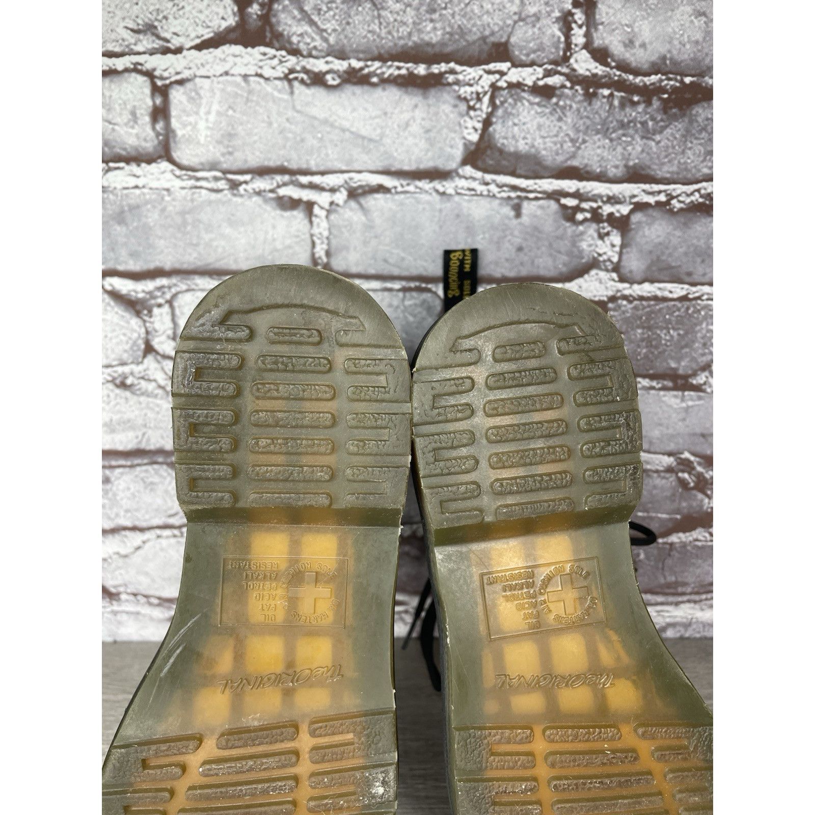 Dr. Martens Doc Martens Pascal 1460 Black Leather Lace Up Combat Boots W Size US 8 / IT 38 - 23 Thumbnail