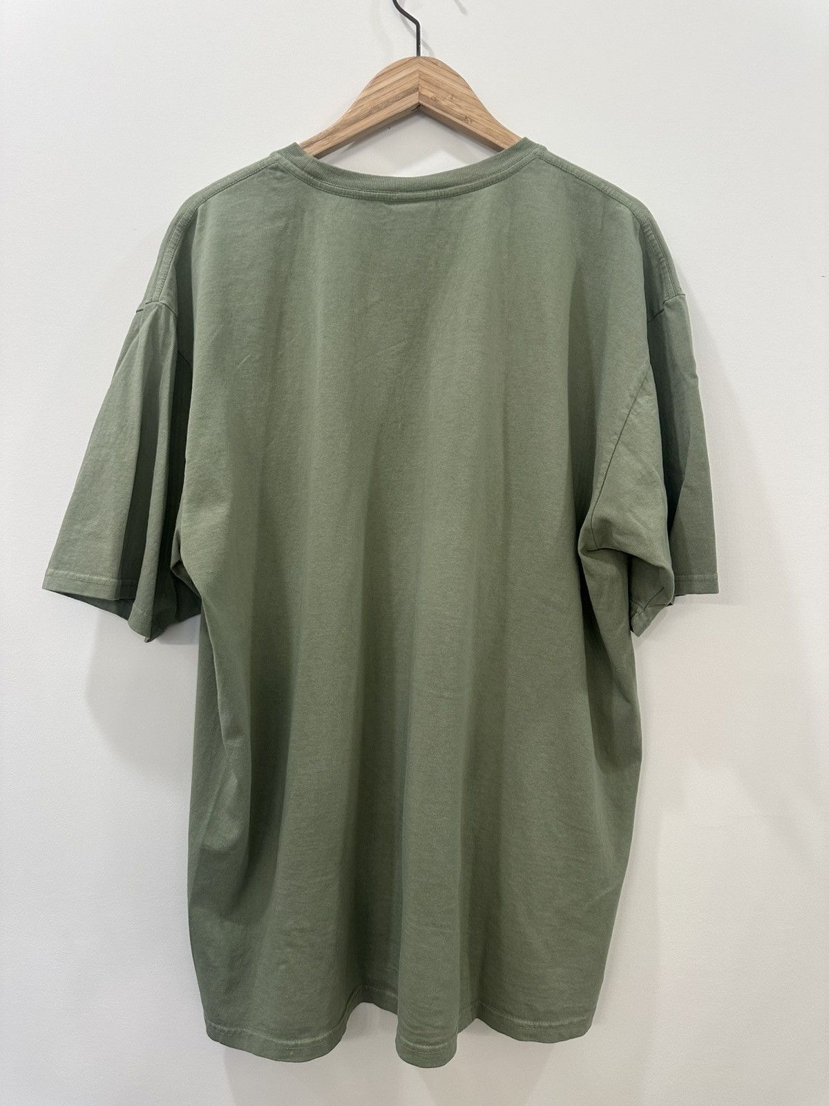 Stussy Stussy Champion Pigment Dyed Tee Artichoke Green XL Size US XL / EU 56 / 4 - 4 Thumbnail