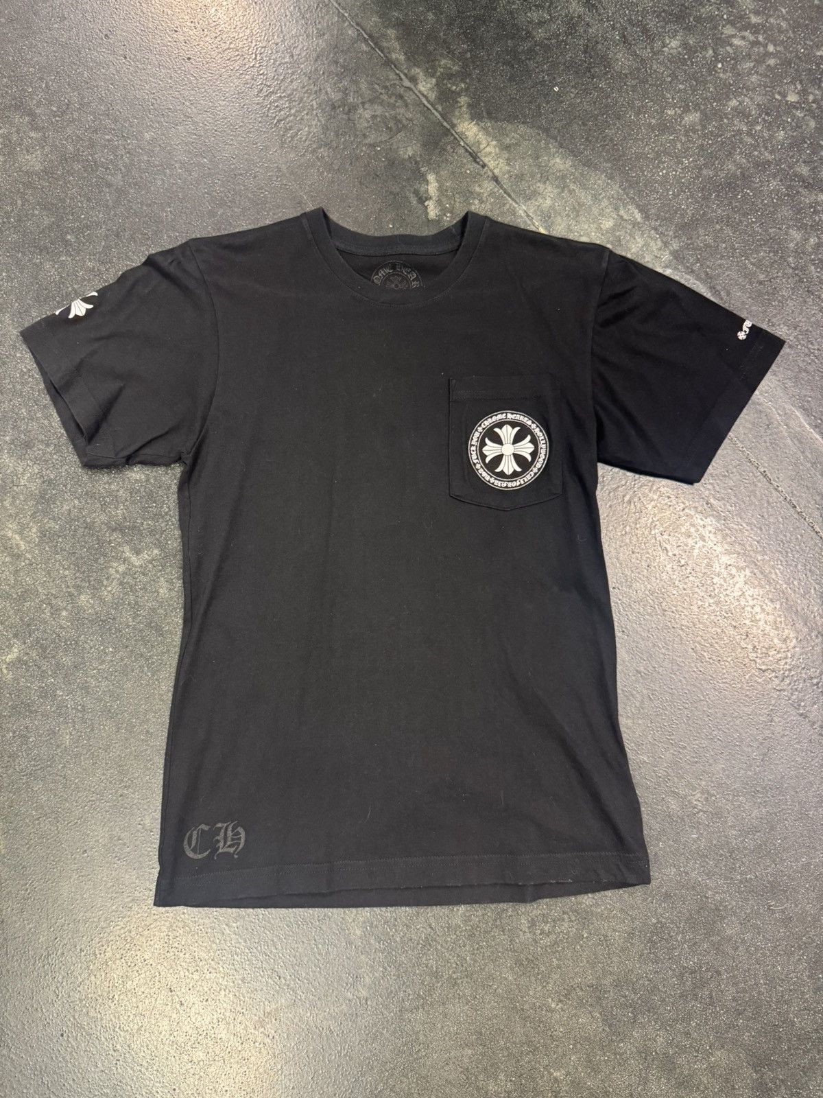 Chrome Hearts Chrome Hearts Hollywood Circle Tee Size US S / EU 44-46 / 1 - 1 Thumbnail