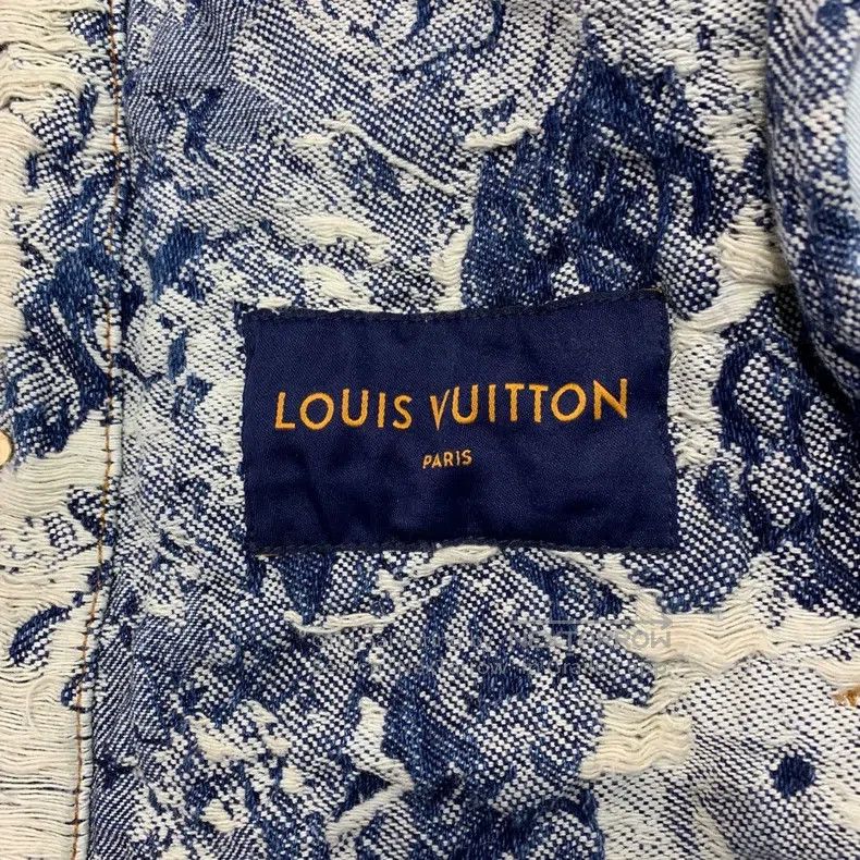 Louis Vuitton Louis Vuitton Flowers and plants full of erosion denim jac Size US L / EU 52-54 / 3 - 6 Thumbnail
