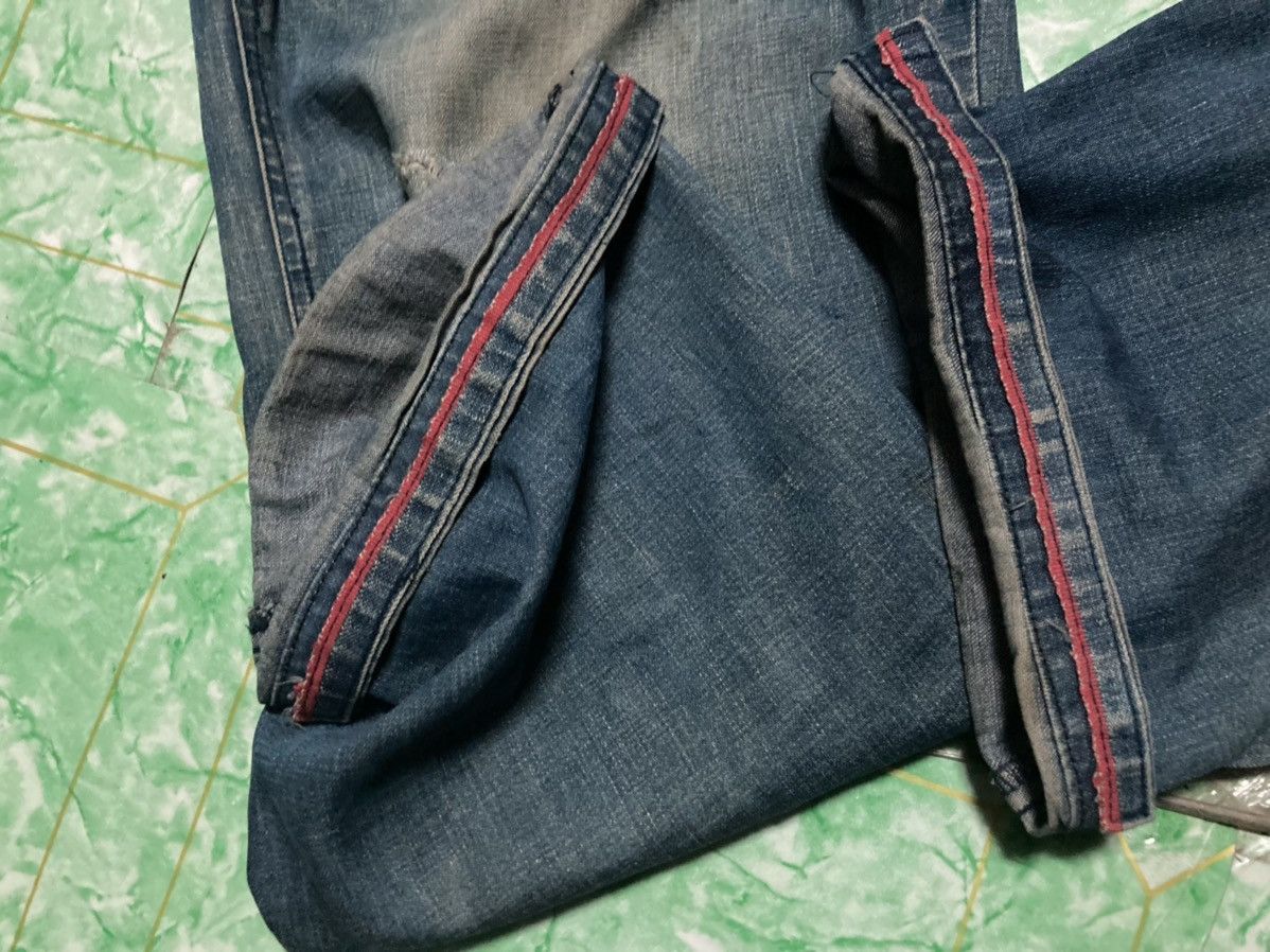 Blue Blue Japan × Japanese Brand × Vintage Vintage Blue Blue Pattern Usn 70s Size US 32 / EU 48 - 5 Thumbnail