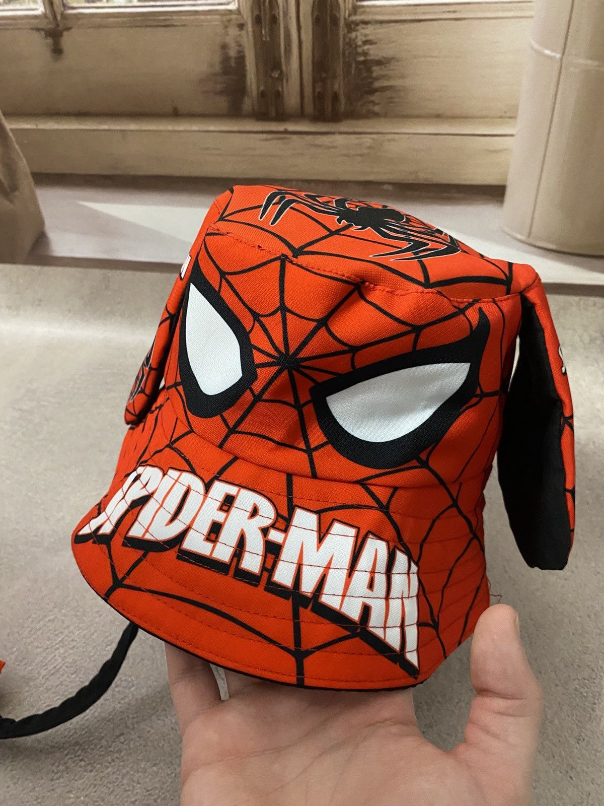 Japanese Brand × Vintage Spider Man Futuristic y2k Panama Hat Size ONE SIZE - 6 Thumbnail