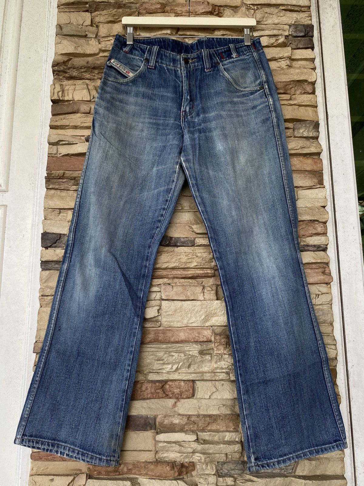 If Six Was Nine × Japanese Brand × Vintage Raw Edge Vintage Denim Size US 31 - 1 Thumbnail