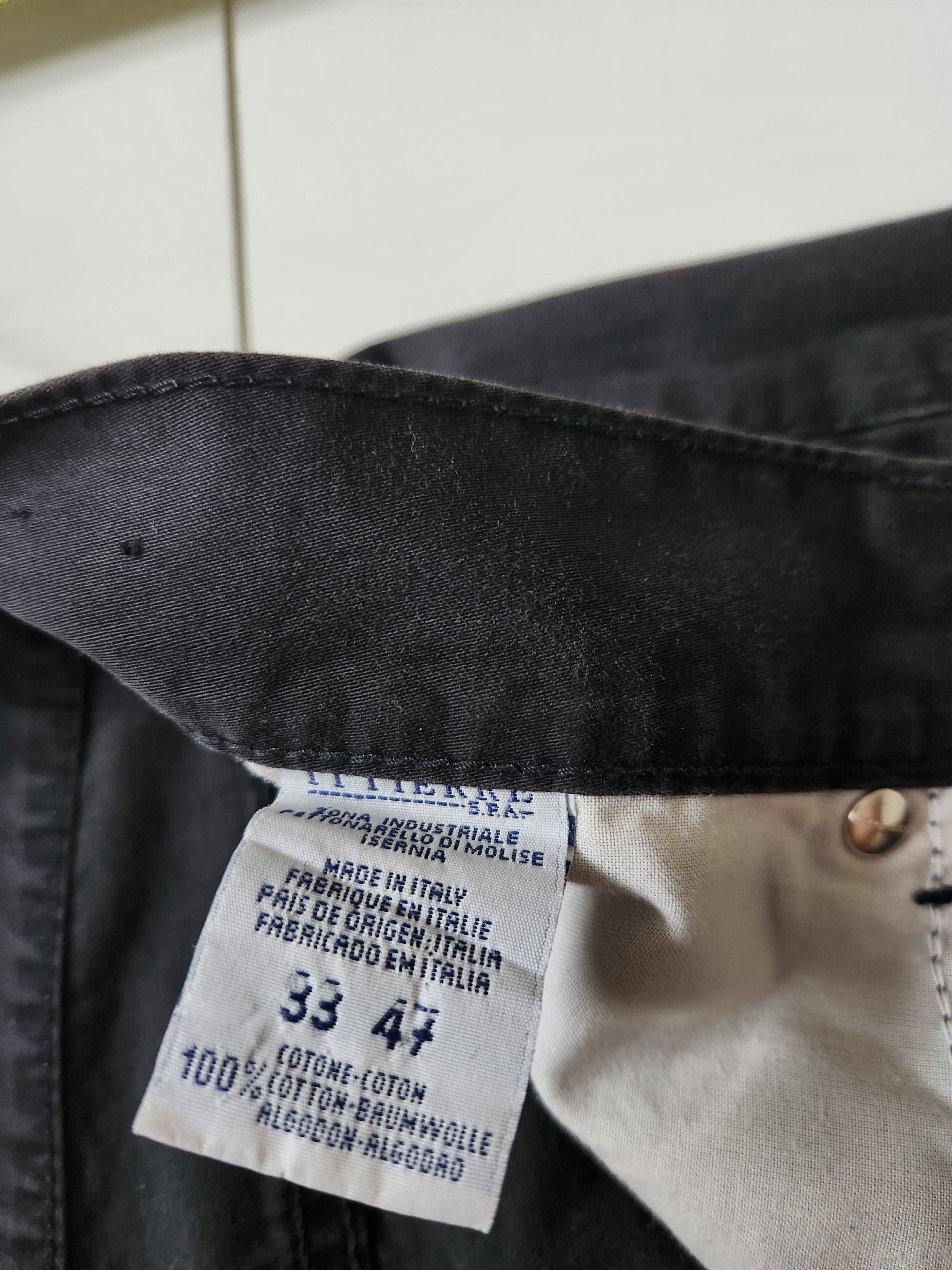 Versace Jeans Couture Versace Black Straight Jeans Size US 30 / EU 46 - 4 Thumbnail
