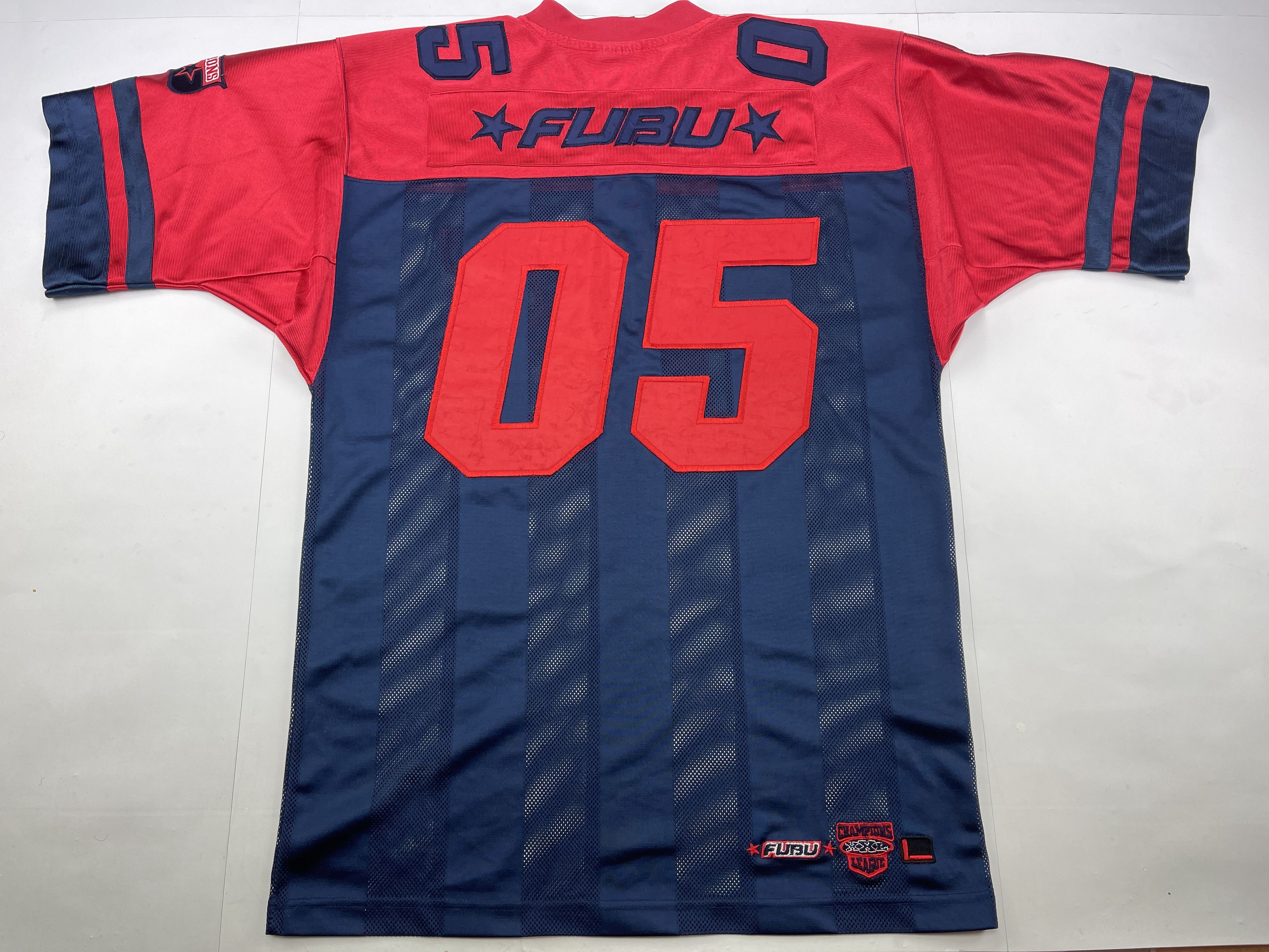 Fubu FUBU jersey, red, Fubu 05, vintage hip hop t-shirt, 90s M Size US M / EU 48-50 / 2 - 1 Thumbnail