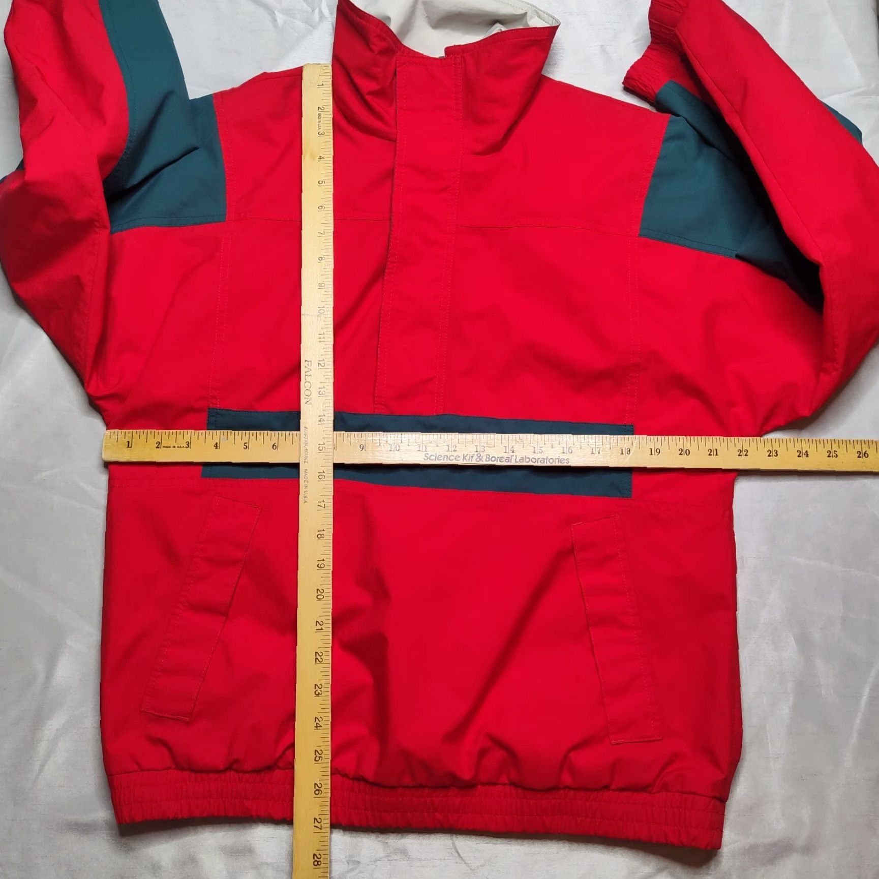 Eddie Bauer VINTAGE Eddie Bauer Gore-Tex Jacket Men Small 1/4 Zip Red Lined Pullover Windbreaker Jacket Mens Size US S / EU 44-46 / 1 - 6 Thumbnail