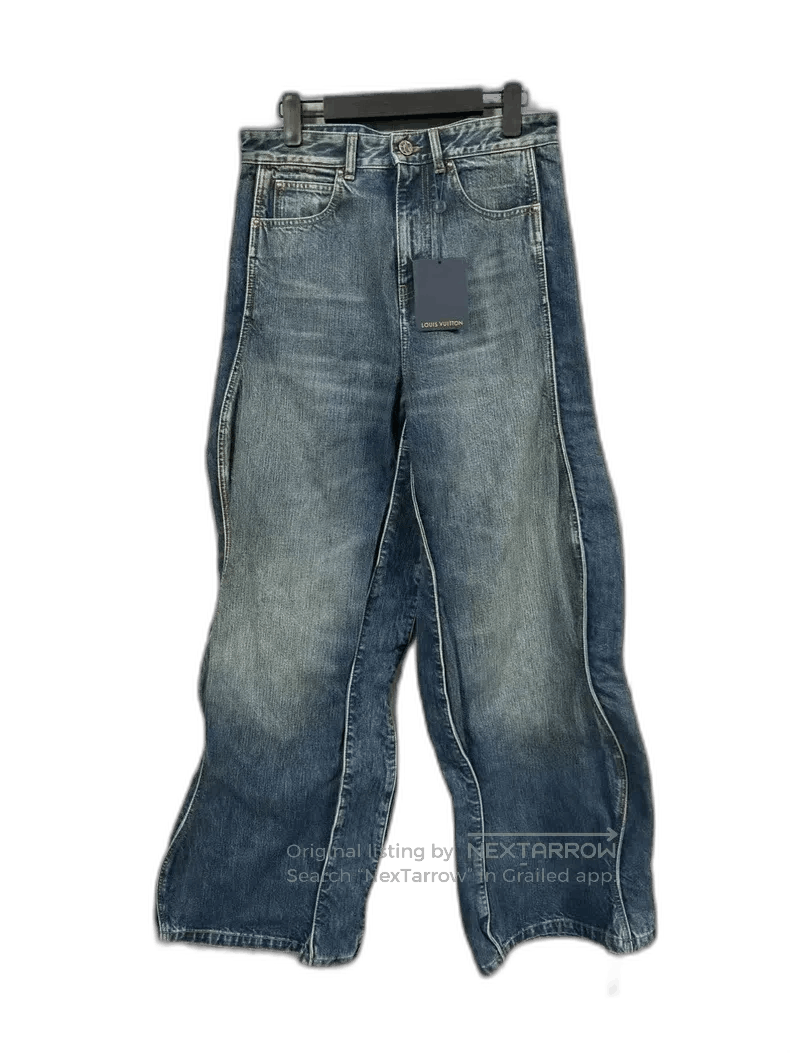 Louis Vuitton LOUIS VUITTON LV wavy jeans. Size US 28 / EU 44 - 1 Thumbnail