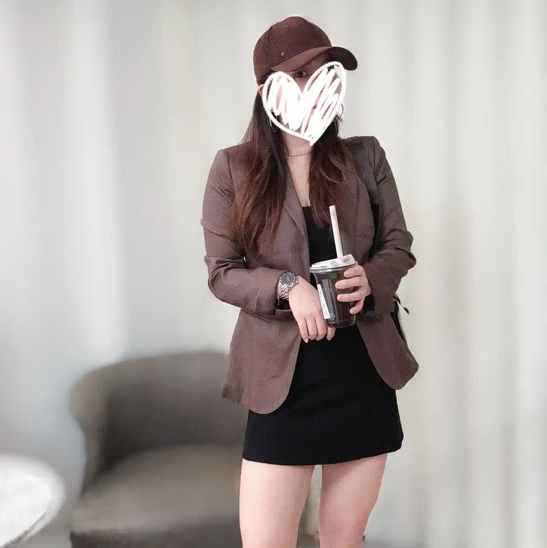 Max Mara MaxMara Brown Wool Blend Women's Cardigan 0089 Size S / US 4 / IT 40 - 1 Thumbnail