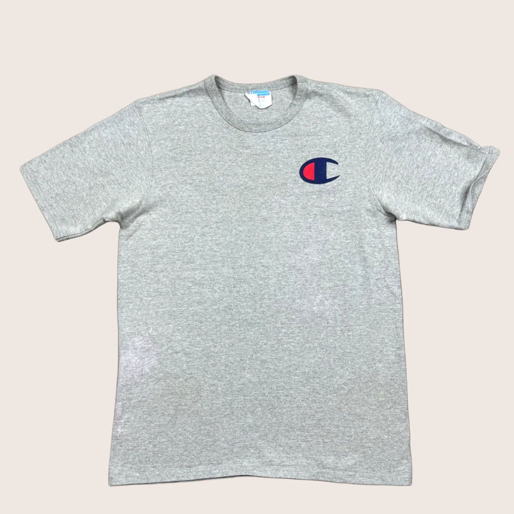 Champion Champion T Shirt Mens Size M Gray Short Sleeve Crew Neck Graphic Size US M / EU 48-50 / 2 - 1 Thumbnail