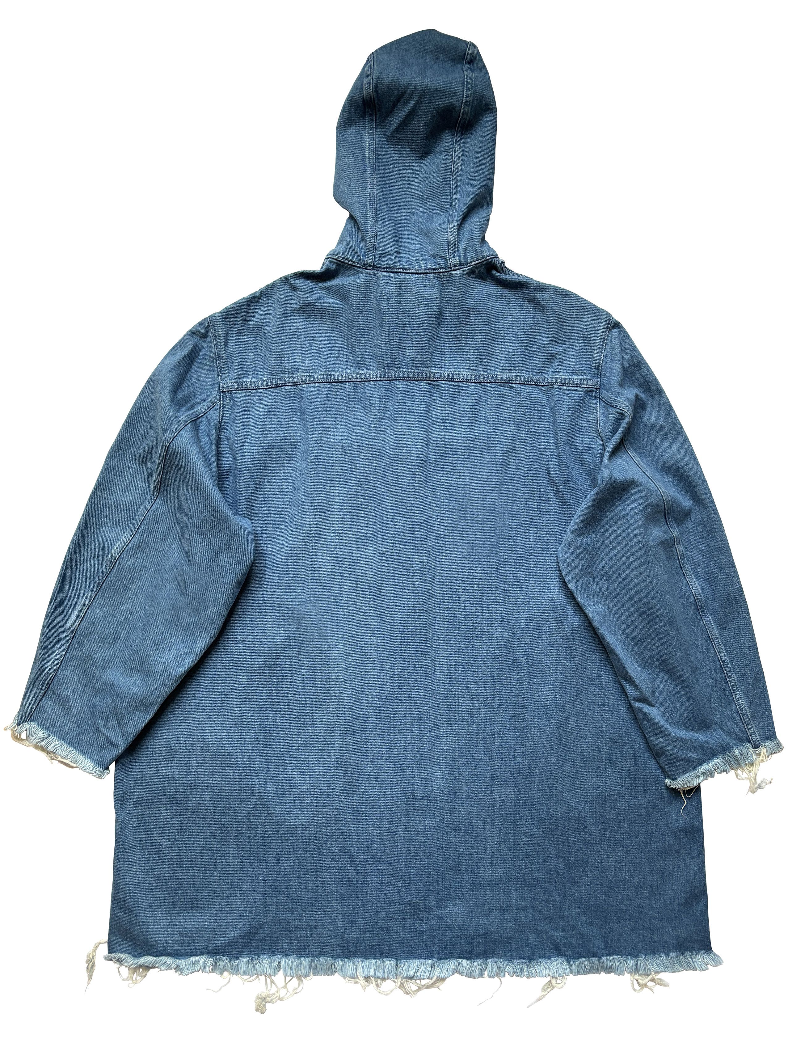 Marques'Almeida ⚡️QUICK SALE⚡️Marques Almeida Blue Oversized Denim Coat Size US XS / EU 42 / 0 - 2 Thumbnail