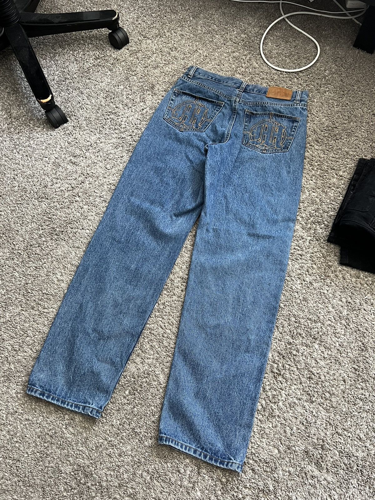Menace Menace Blue Denim Size US 32 / EU 48 - 3 Thumbnail