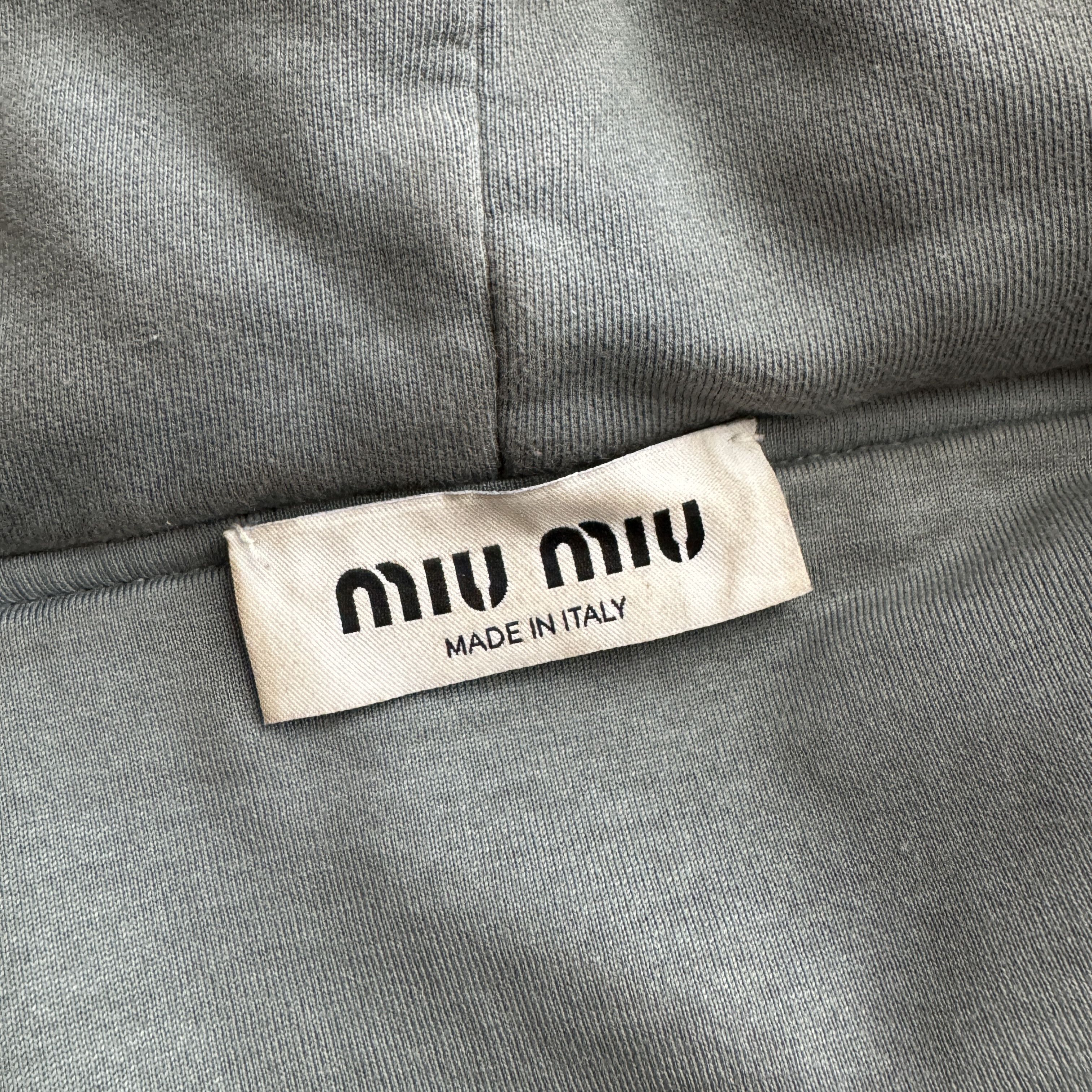 Miu Miu Miu Miu Overdyed Zip-Up Size US XS / EU 42 / 0 - 5 Thumbnail