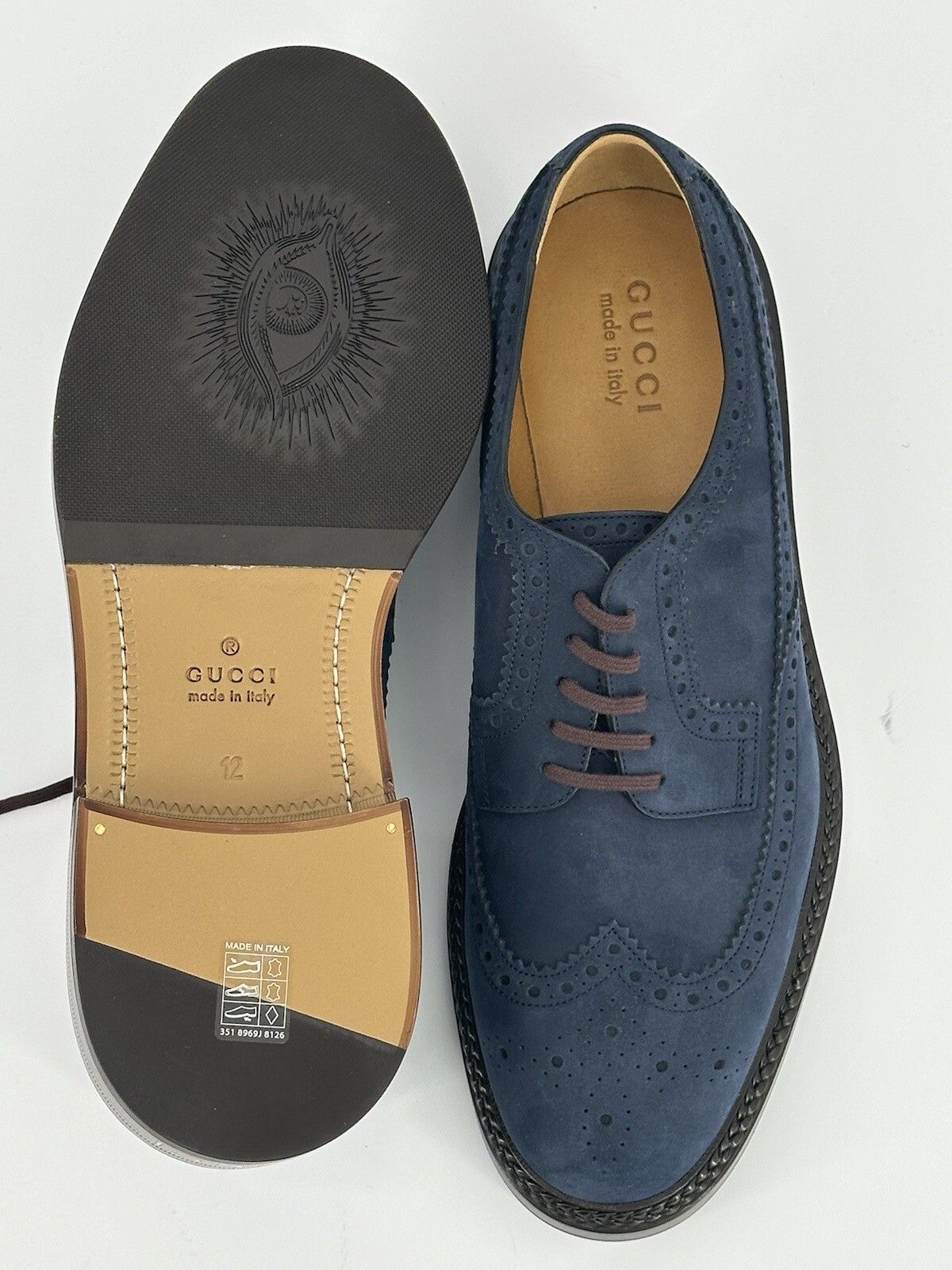 Gucci Size-EU-46/UK-12/US-13 New Gucci Form Men's Shoes Size US 13 / EU 46 - 7 Thumbnail