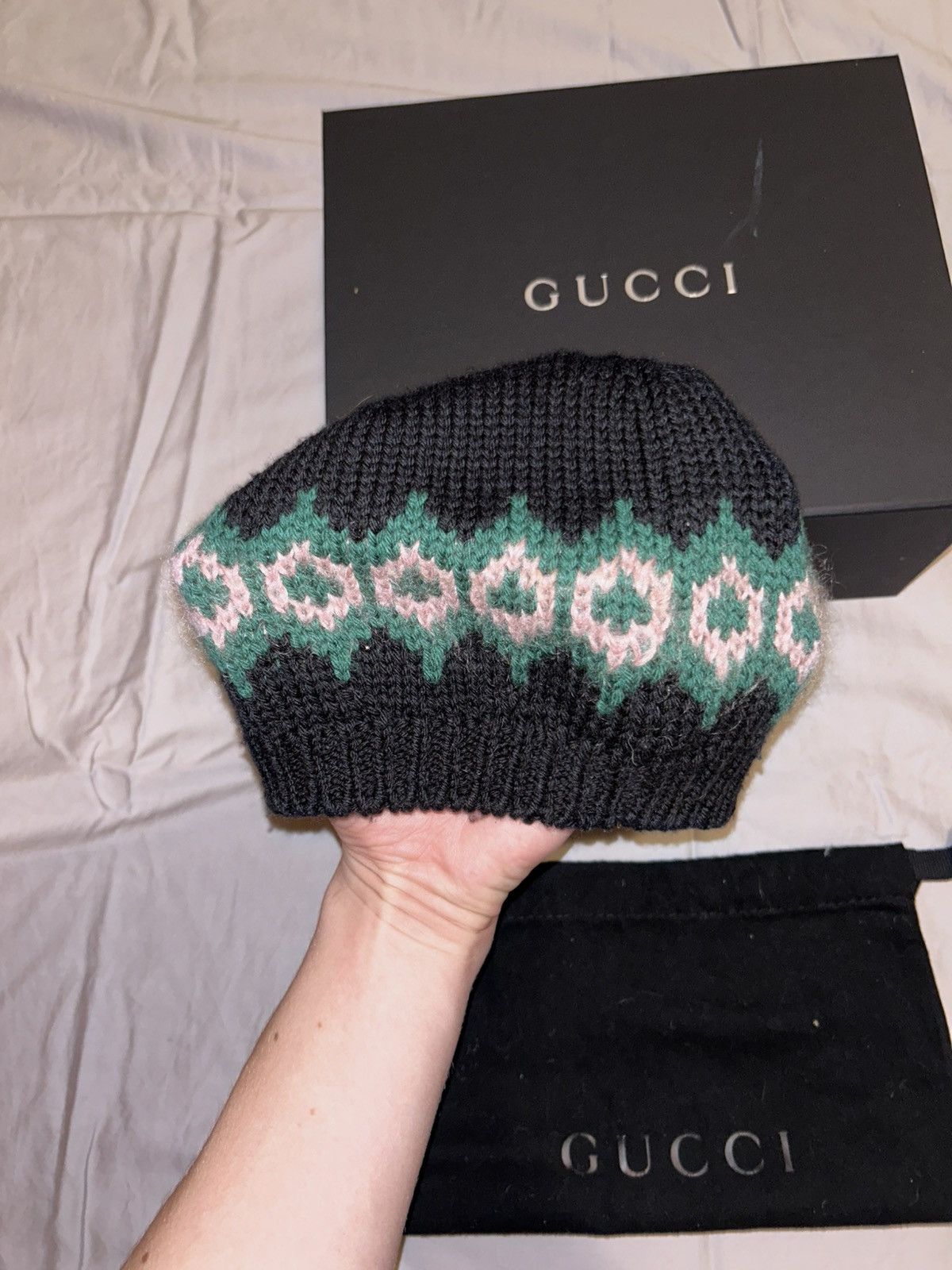 Gucci Gucci woven beanie Size ONE SIZE - 1 Thumbnail