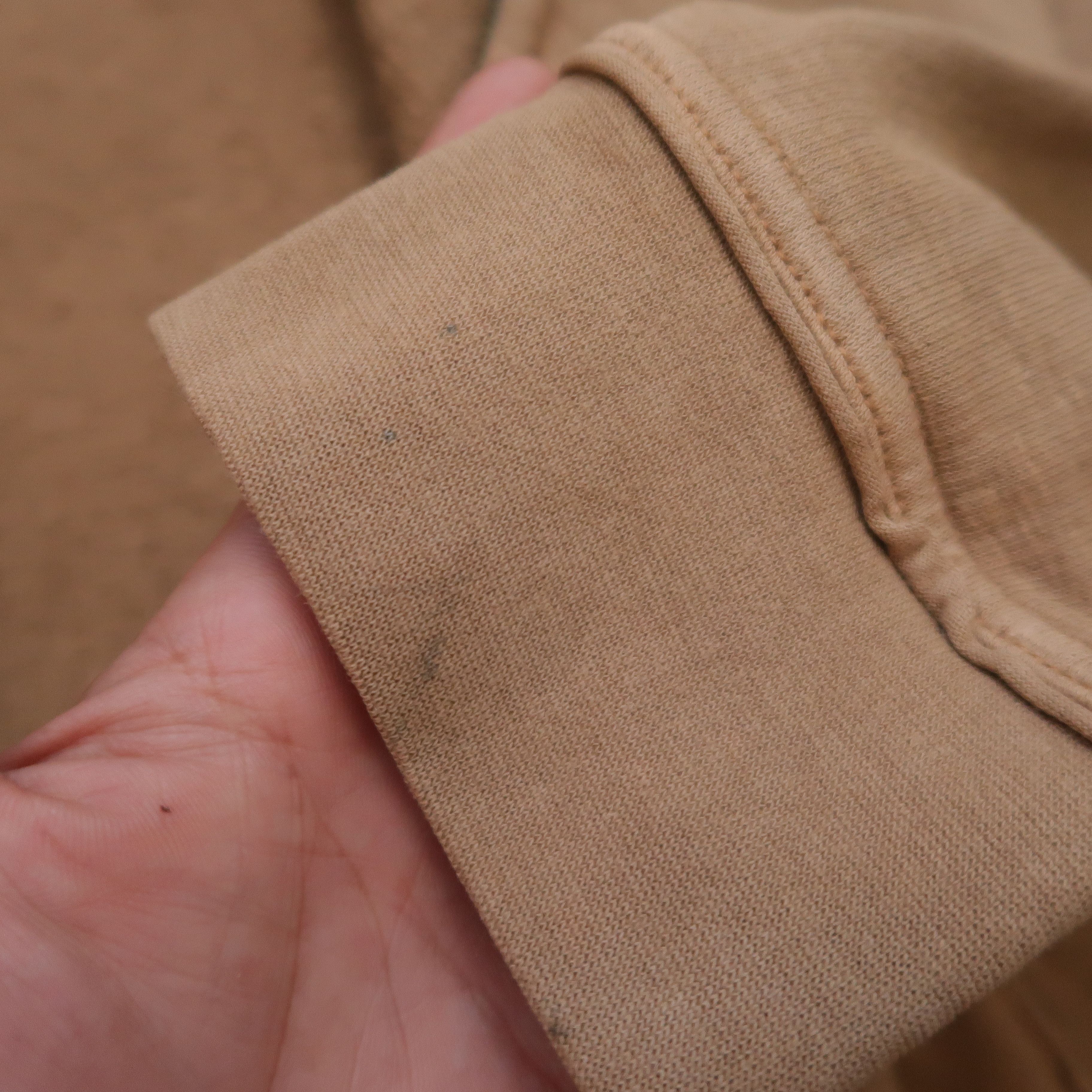 1990s Marithe Francois Girbaud Patchwork Brown Hoodie