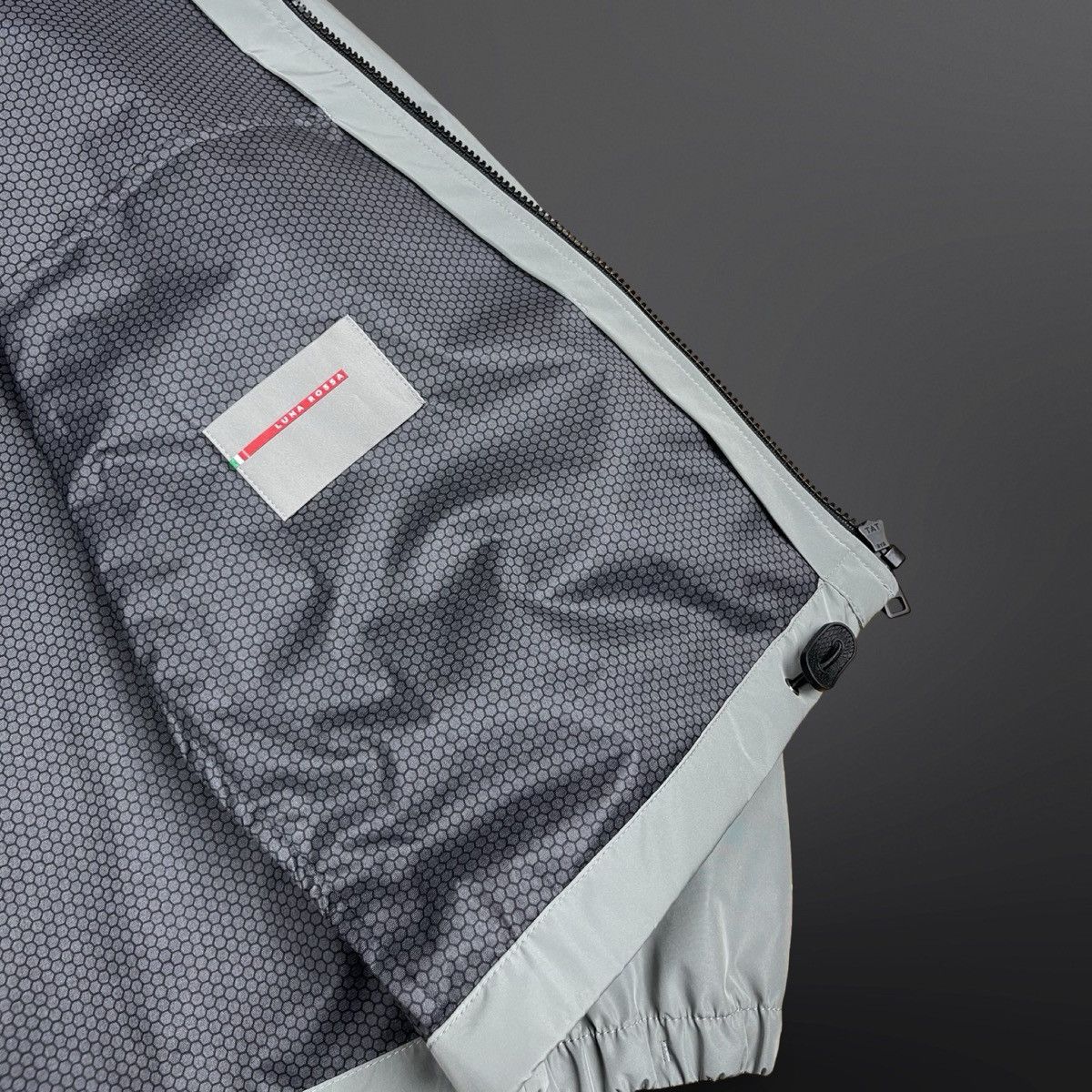 Prada Prada Luna Rossa Pirelli Team Shell Jacket – Grey – Size XL Size US XL / EU 56 / 4 - 6 Thumbnail