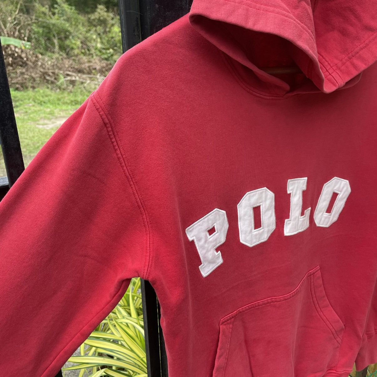 Polo Ralph Lauren 🔥Vintage Polo Ralph Lauren Big Spellout Pullover Hoodie Size US XS / EU 42 / 0 - 7 Thumbnail