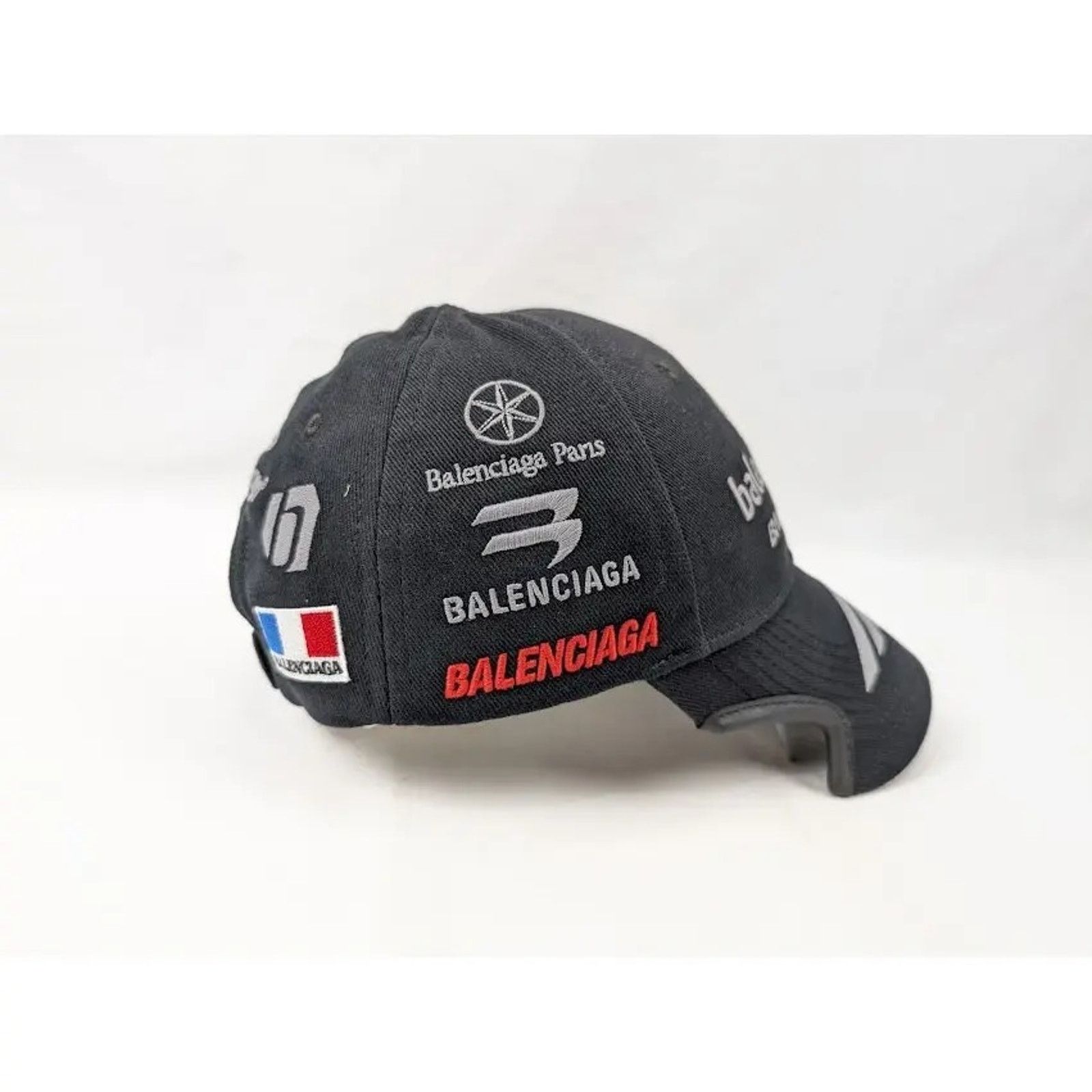 Balenciaga o1rshd1 Q:11 / Size: S ( 55 CM ) / Racer Hat / Cap in Black Size ONE SIZE - 11 Thumbnail