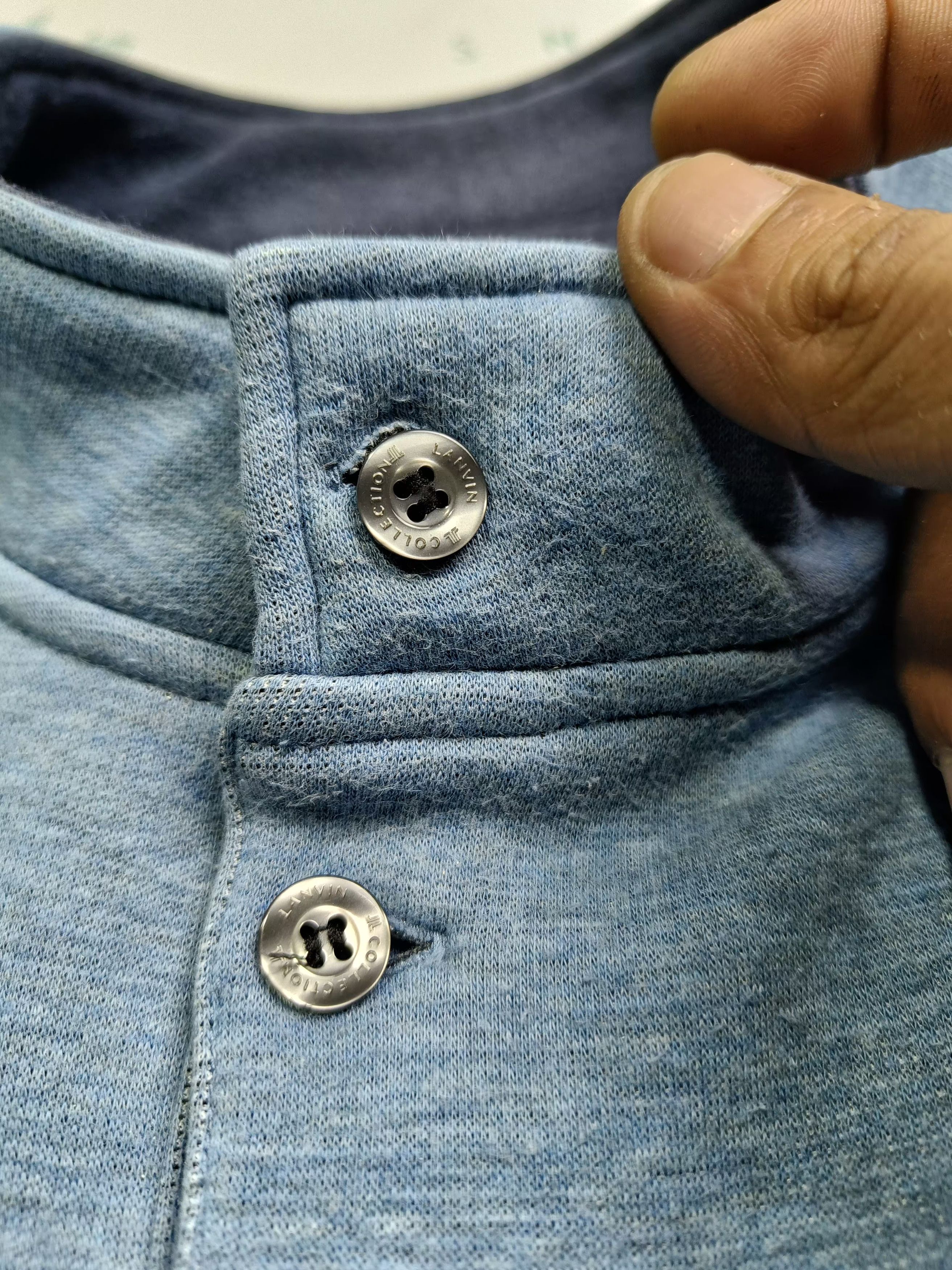 Lanvin LANVIN Collection Long-sleeved Single Pocket Button Up Size US M / EU 48-50 / 2 - 6 Thumbnail