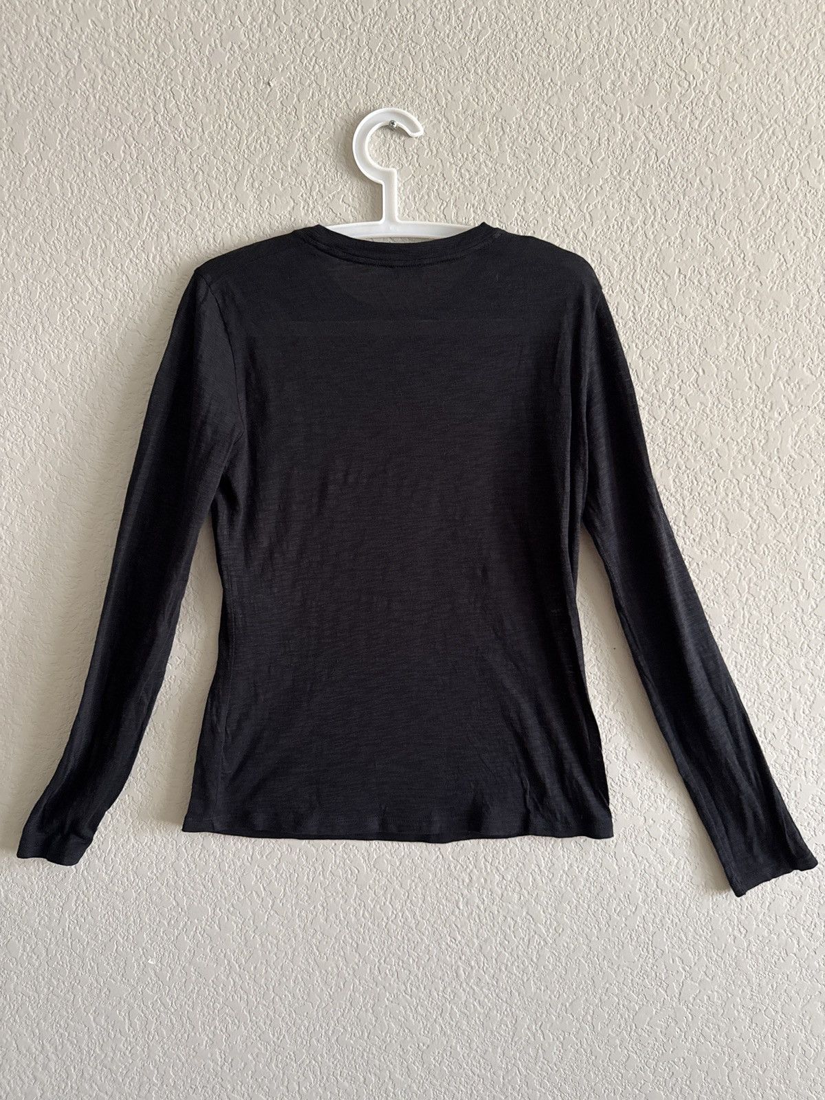 Vince Vince Pima Cotton L/S Tee Shirt Size S / US 4 / IT 40 - 5 Thumbnail