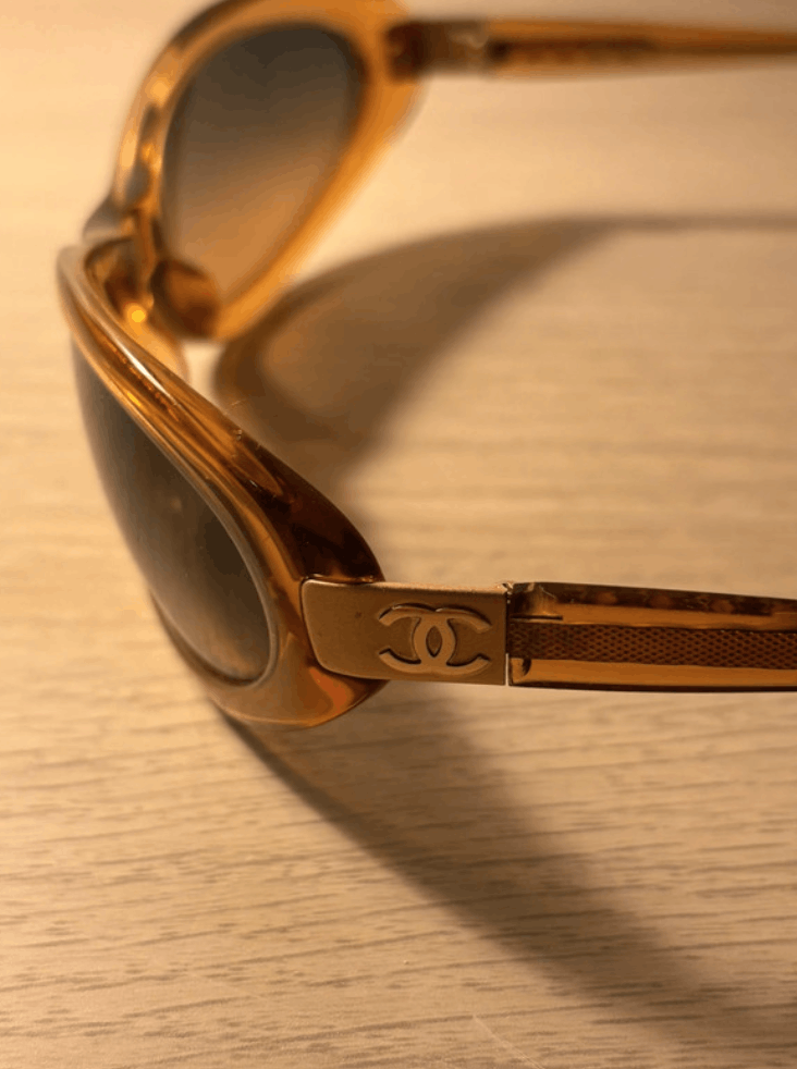 Chanel Chanel Sunglasses Rhinestone CC 4017 Rimless Vintage Size ONE SIZE - 5 Thumbnail