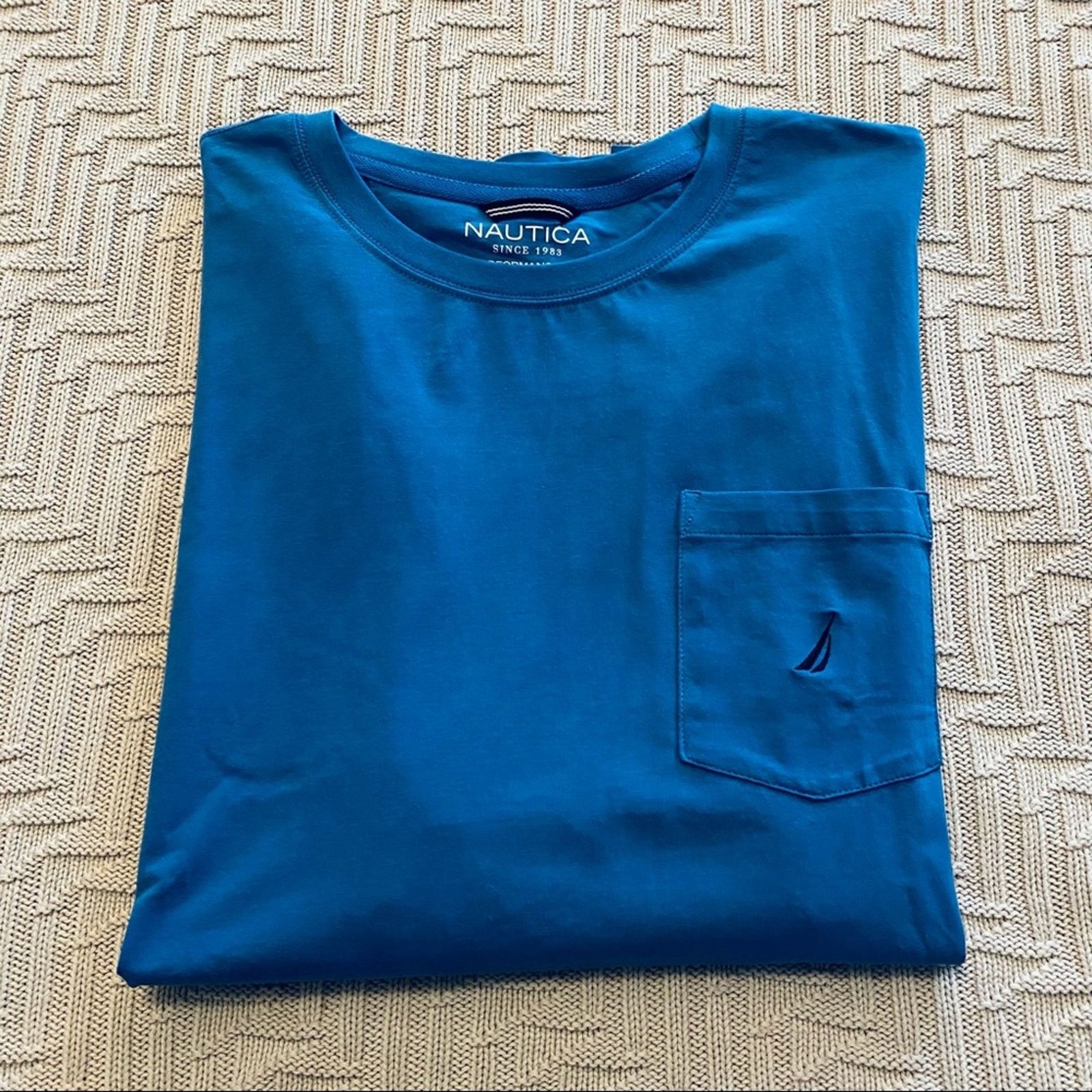Nautica Nautica blue classic tee Size US XXL / EU 58 / 5 - 1 Thumbnail