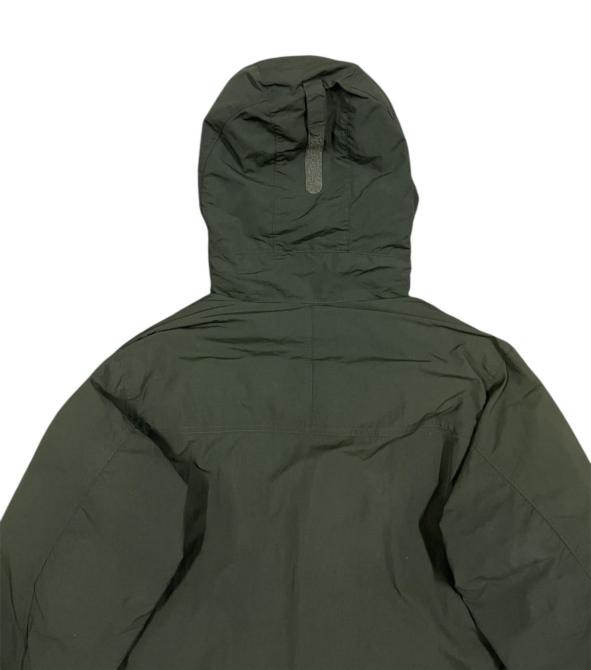 Montbell Jacket montbell puffer green fur hoodie Size US S / EU 44-46 / 1 - 9 Thumbnail