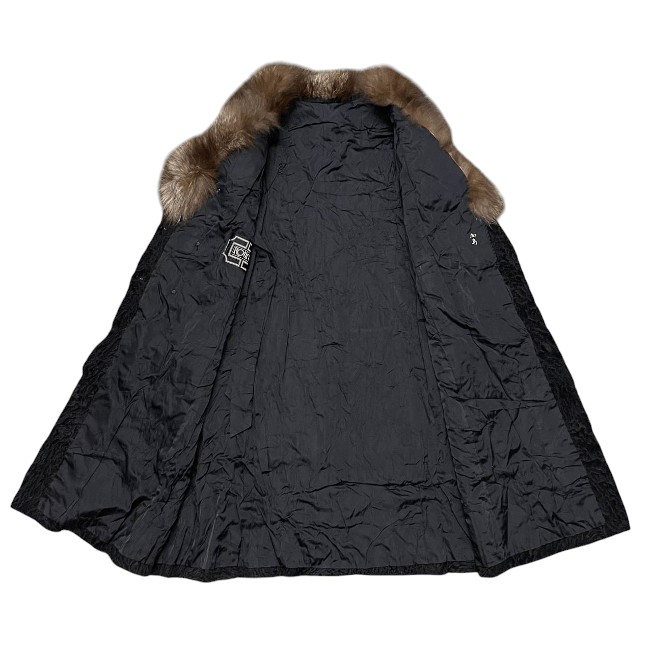 Japanese Brand Rare🔥 Rotiny Fur Long Coat lgb Ifsixwasnine hysterics Size M / US 6-8 / IT 42-44 - 9 Thumbnail