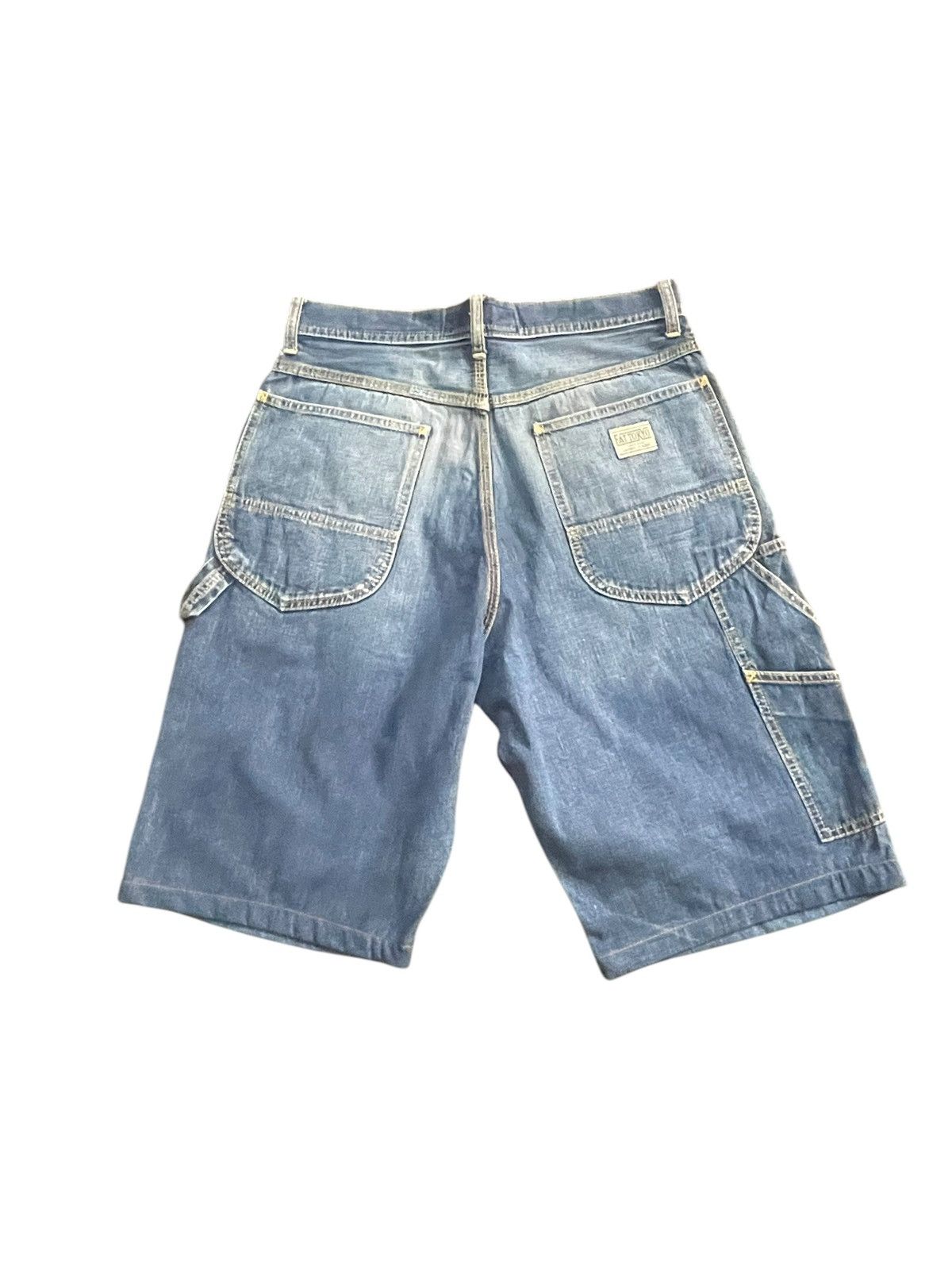 Fat Tokyo × Japanese Brand × Vintage Vintage Fat Tokyo Denim Short Size US 32 / EU 48 - 1 Thumbnail