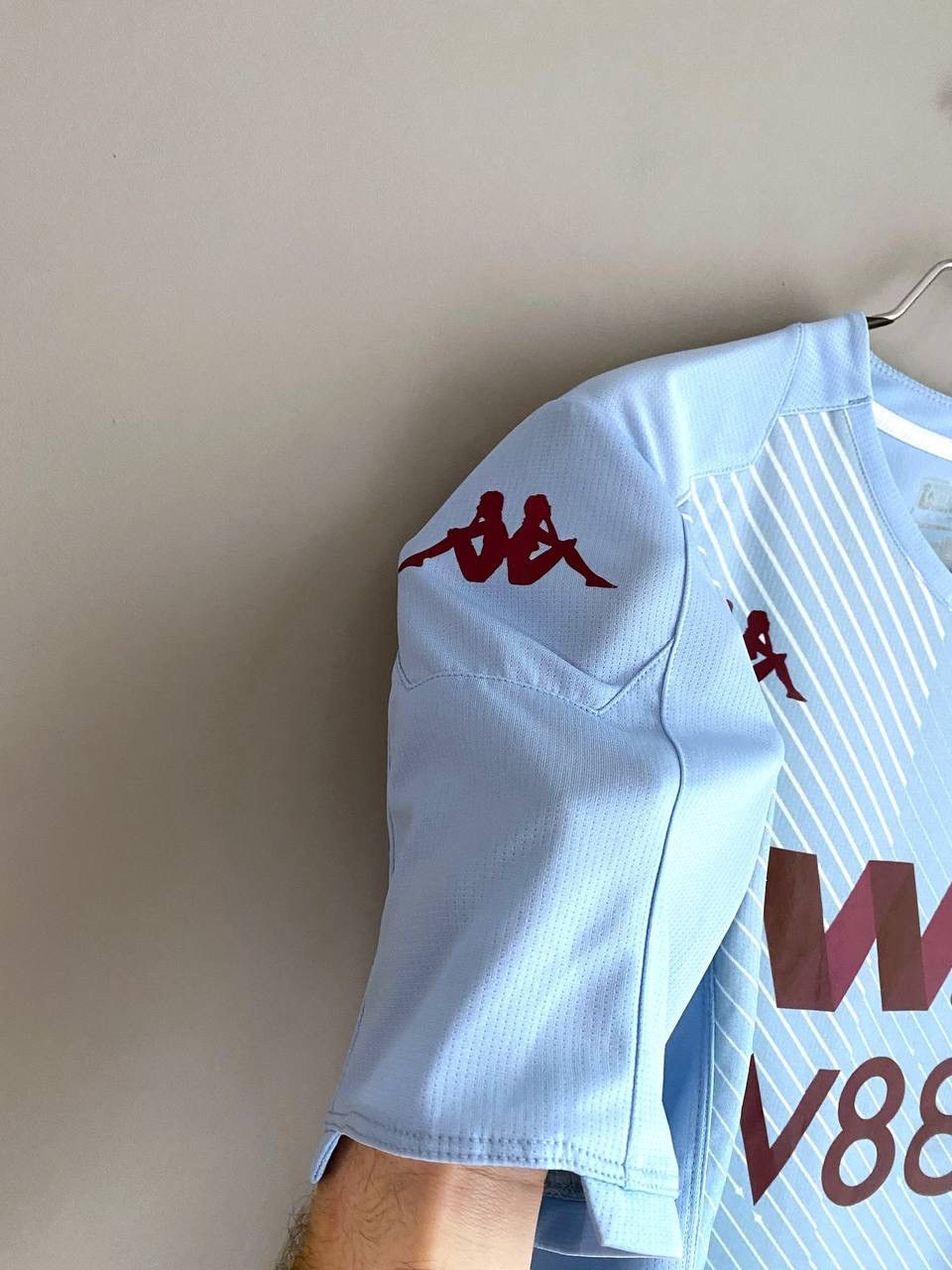 Kappa FC Aston Villa 2019/20 Away Football Shirt Soccer Jersey, M Size US M / EU 48-50 / 2 - 9 Thumbnail