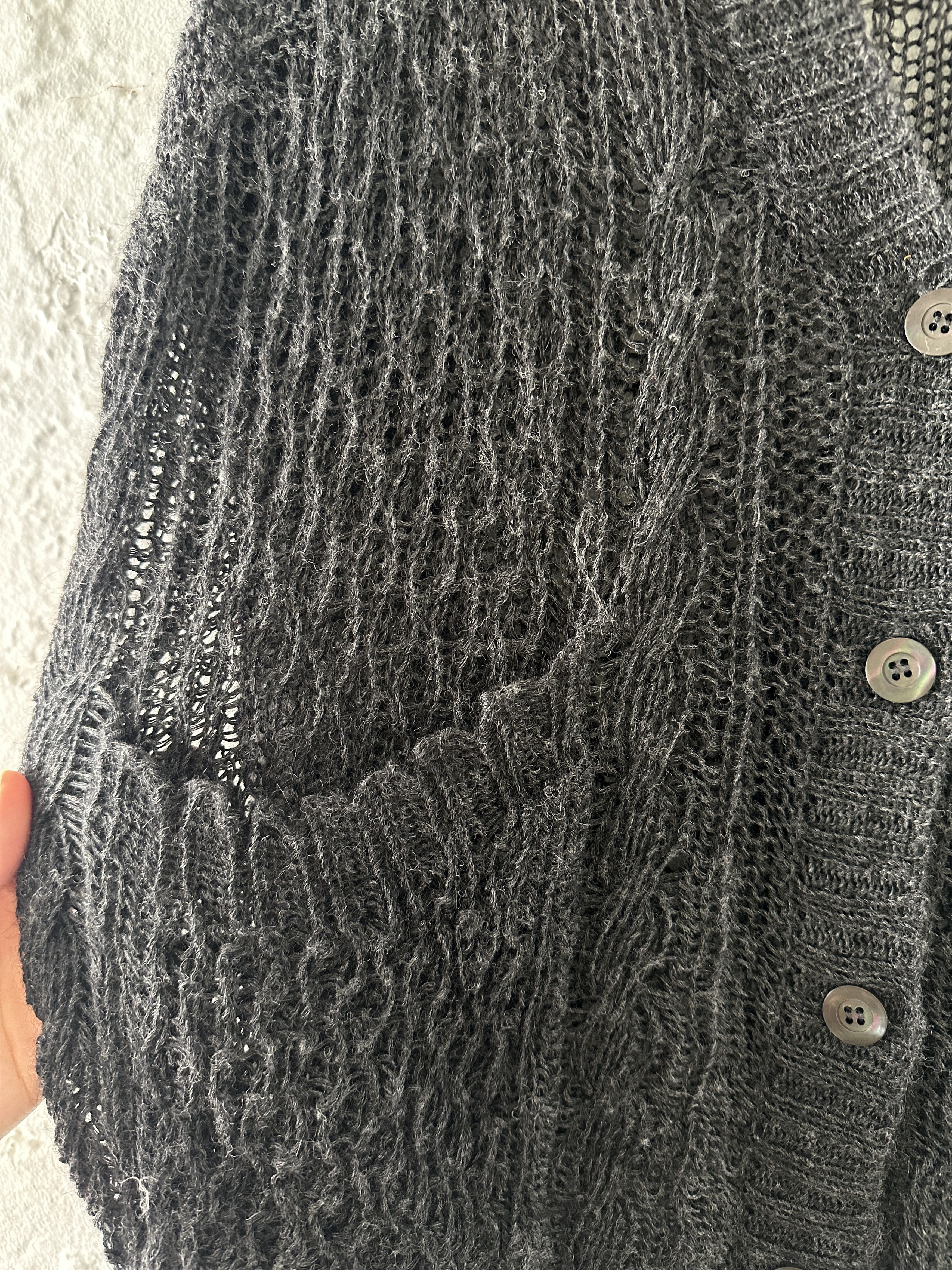 Dries Van Noten Dries Van Noten Loose Gauge Knit Cardigan Size US M / EU 48-50 / 2 - 4 Thumbnail
