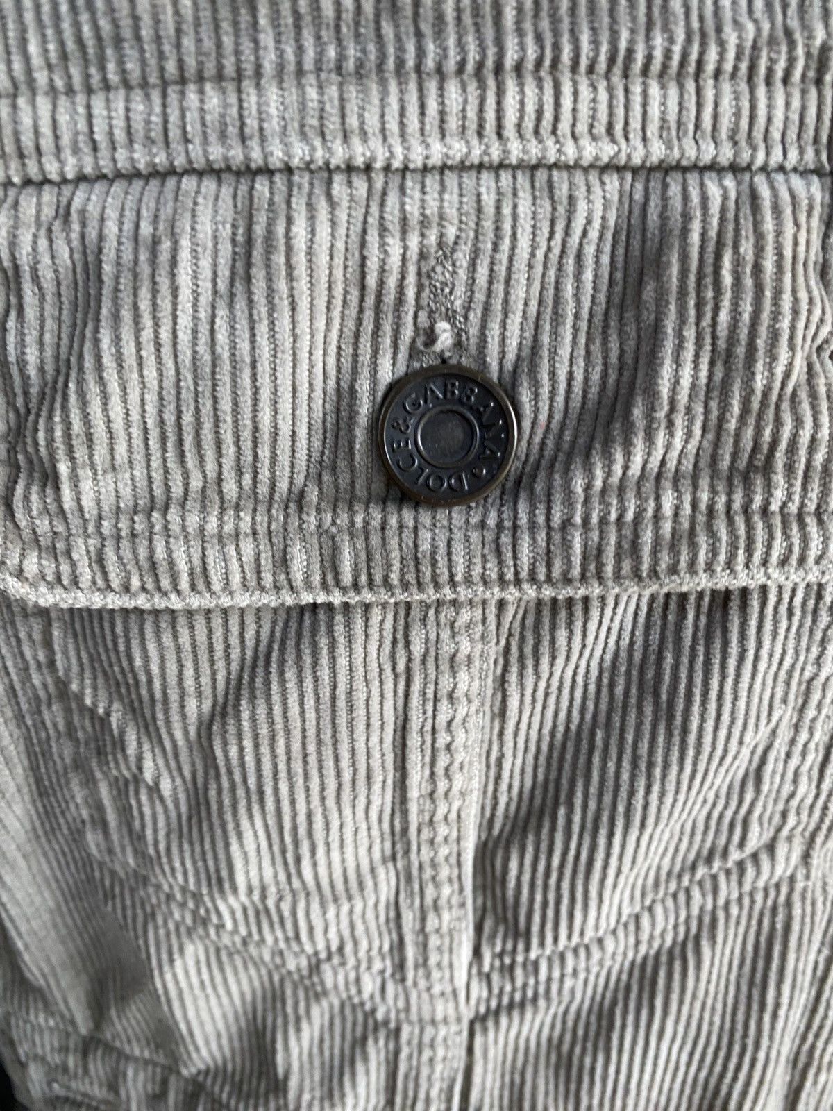 Dolce & Gabbana 2000’s Dolce And Gabbana Corduroy Jacket Size US M / EU 48-50 / 2 - 8 Thumbnail