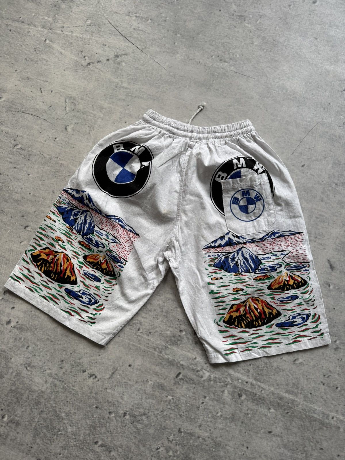 BMW × Vintage Vintage 90s BMW shorts streetwear Size US 30 / EU 46 - 4 Thumbnail