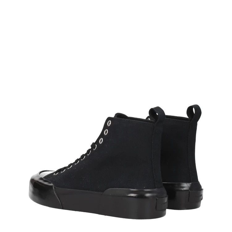 Jil Sander ob1o1e1124 Fabric Sneakers in Black Size US 8 / IT 38 - 4 Thumbnail