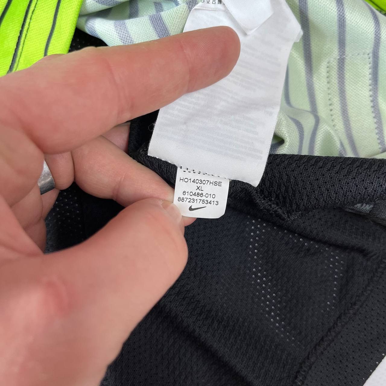 Vintage Nike Manchester City Football Training Shirt 2014/2015 Size US XL / EU 56 / 4 - 8 Thumbnail