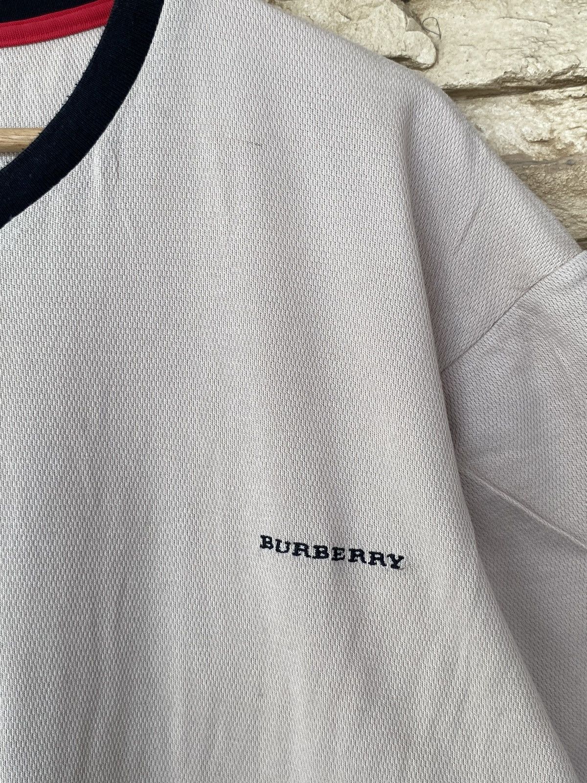 Burberry Rare Vintage Burberry London Short Sleeve Tshirt Size US L / EU 52-54 / 3 - 5 Thumbnail