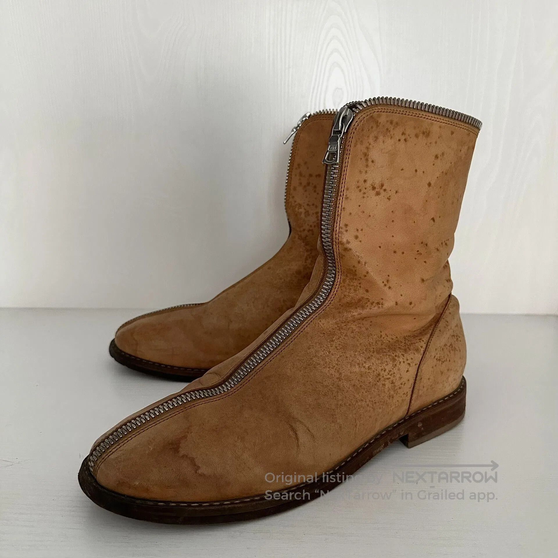 Damir Doma damir doma zip leather boots size 43. Size US 10 / EU 43 - 1 Thumbnail