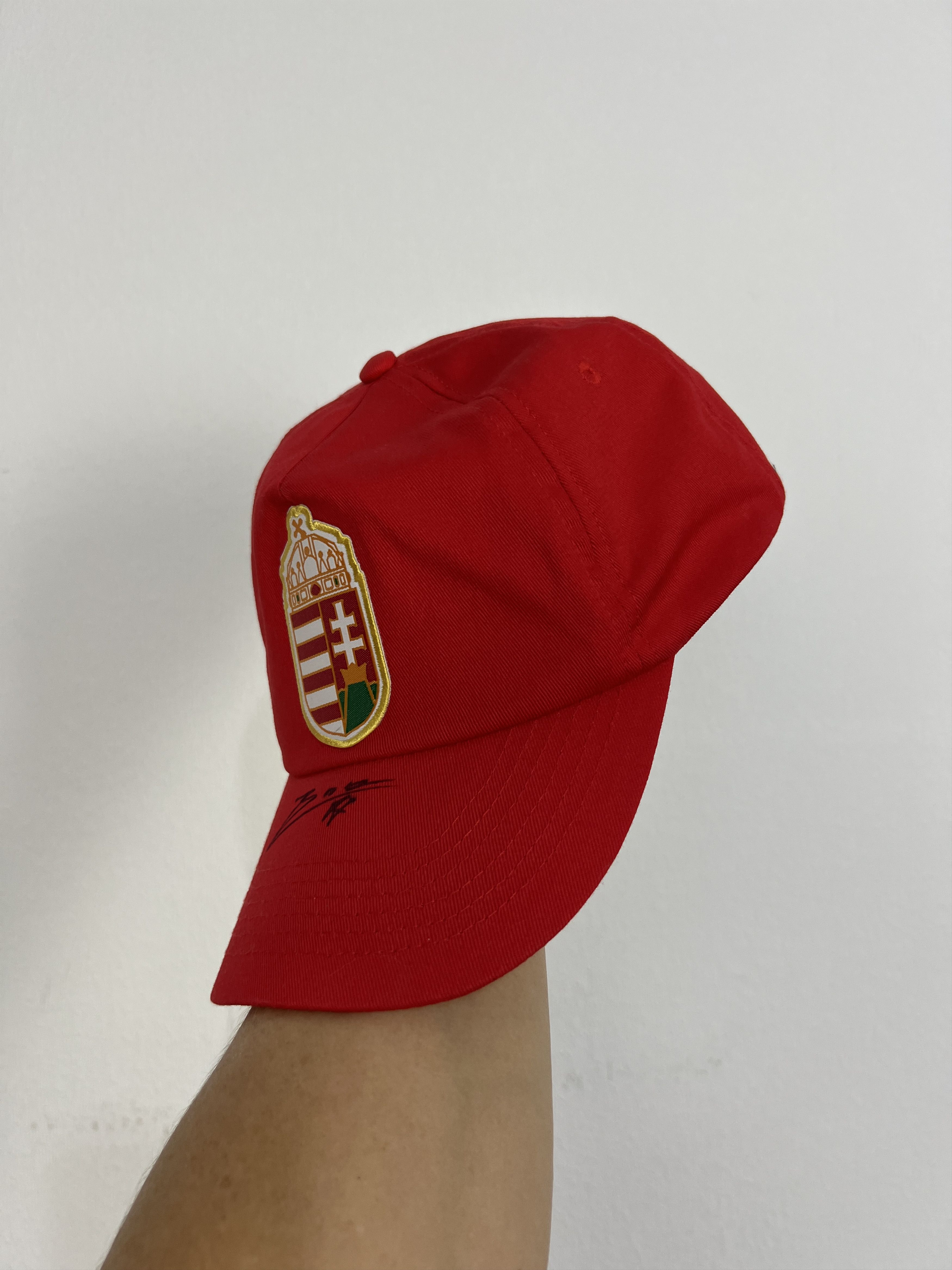 Vintage Hungary Football Cap Signed by Bolla Hat Snapback One Size Size ONE SIZE - 3 Thumbnail